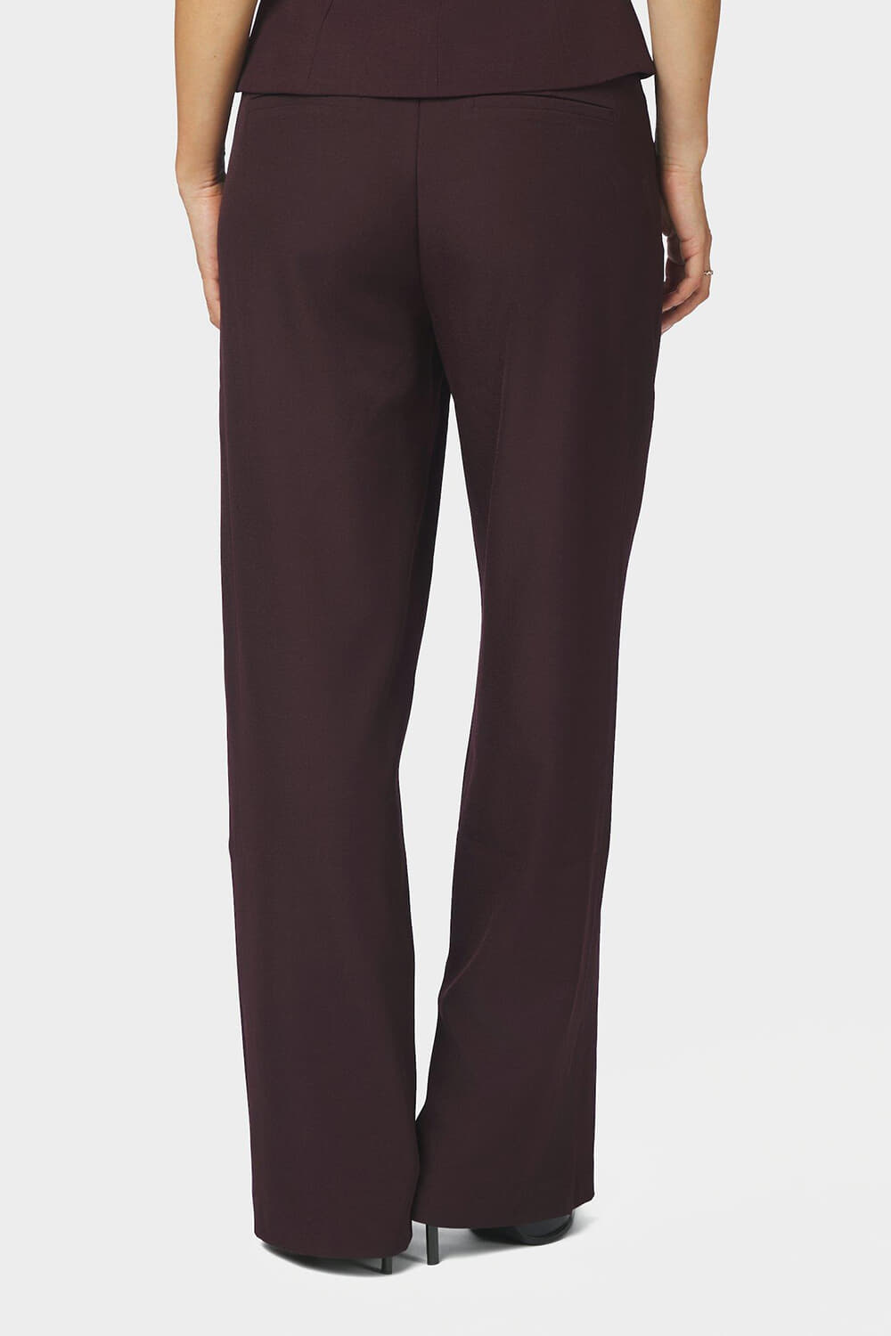 Neo Noir Broek Emmett Bordeaux Rood dames