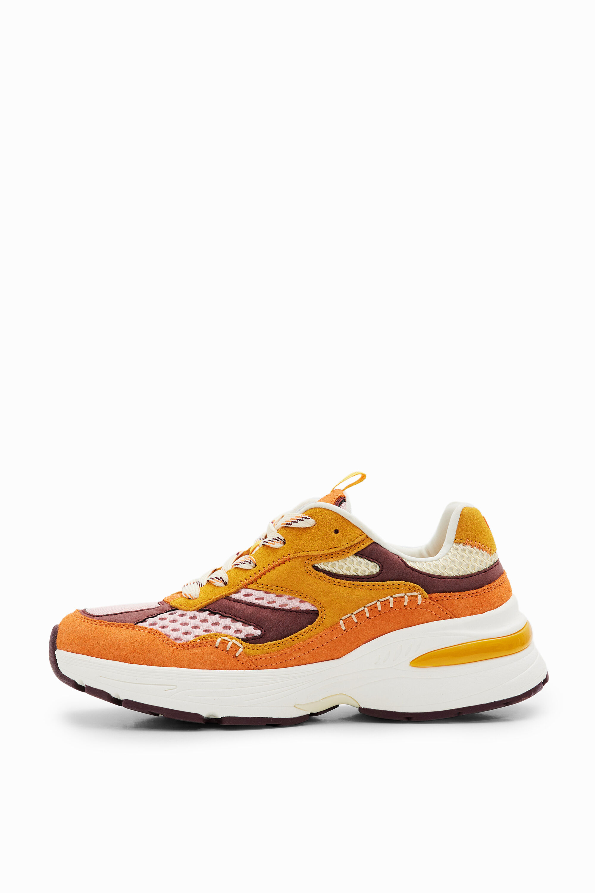 Desigual Runner sneakers suède patch
