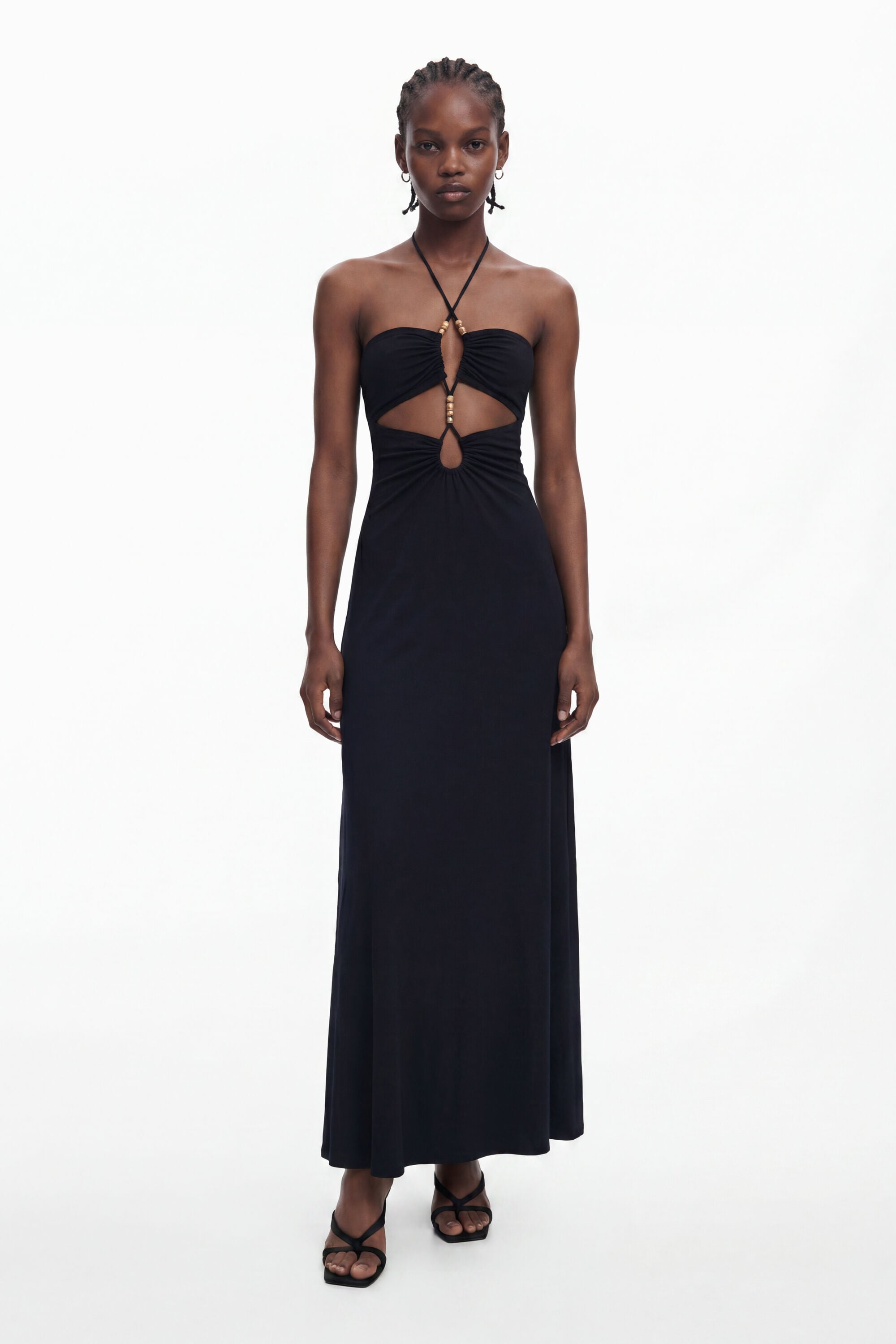 Desigual Cut-out halslijn jurk