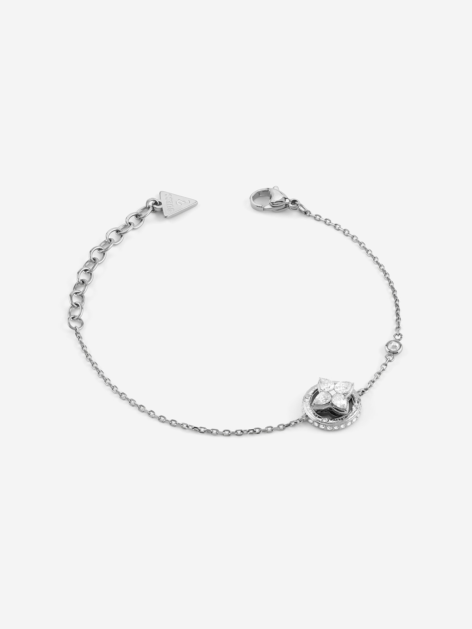 Guess Spinning Bloom-Armband in zilver