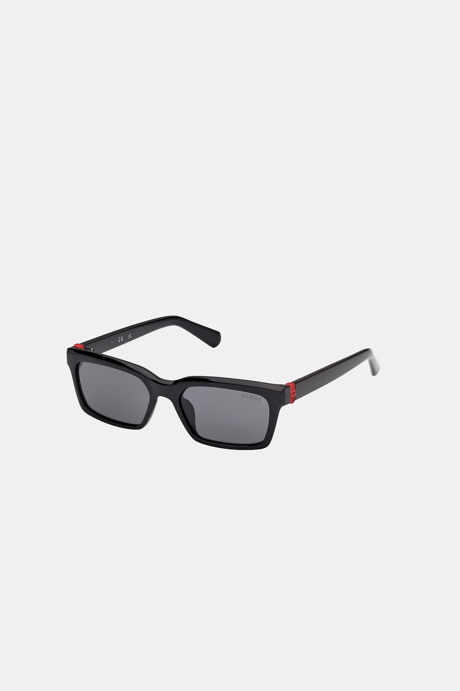 Guess Rechthoekige Zonnebrillen for men in zwart