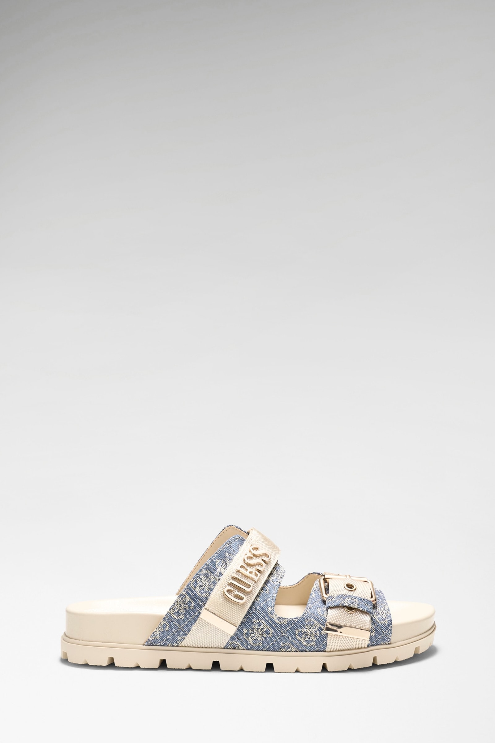 Guess Faxona Denim Sandalen