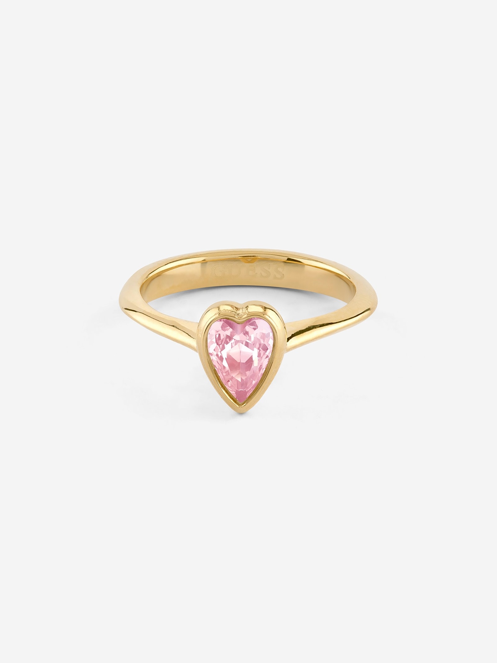 Guess Crystal Love-Ring in goud
