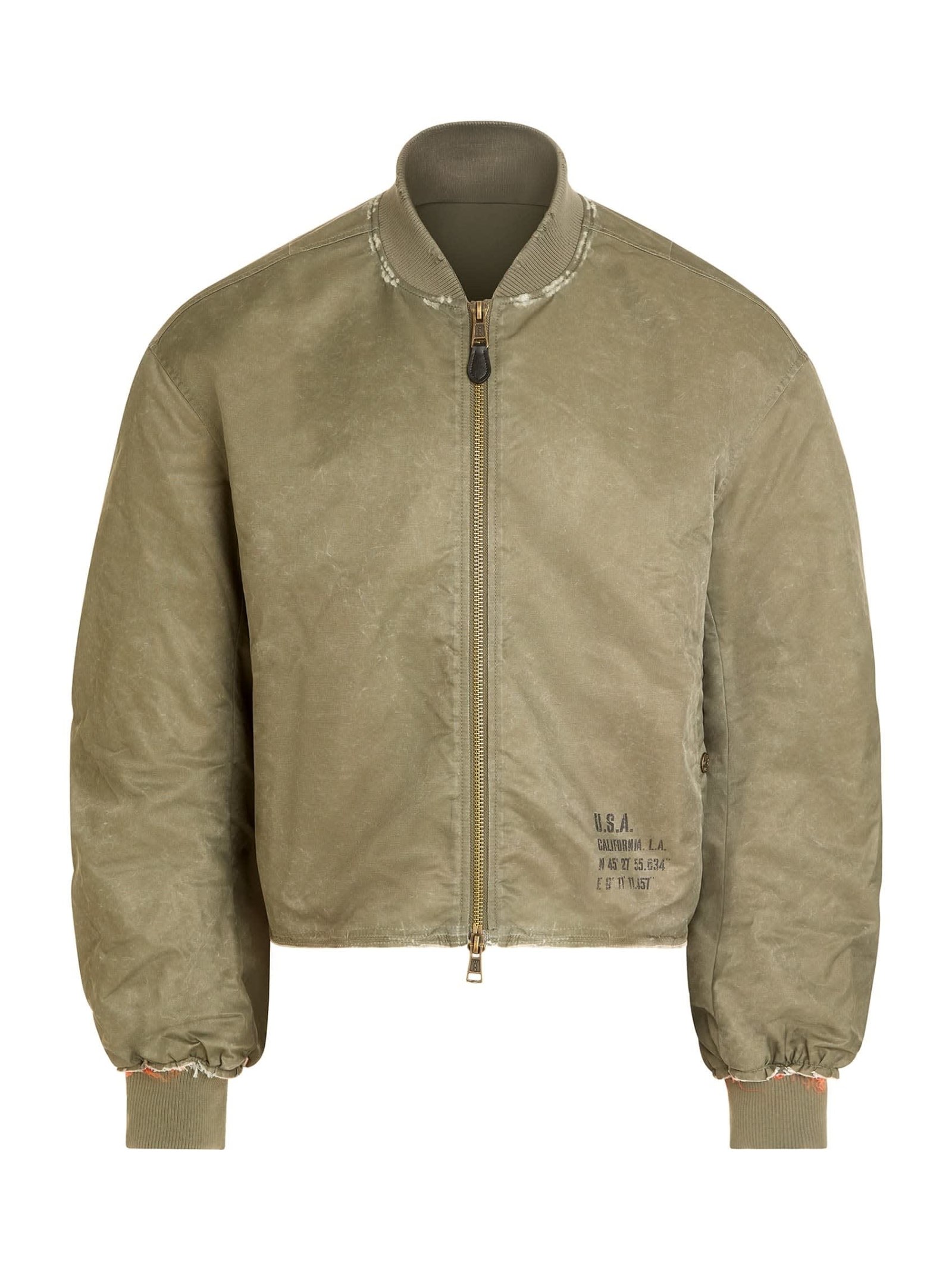 Guess Nylon Bomberjack voor heren in groen