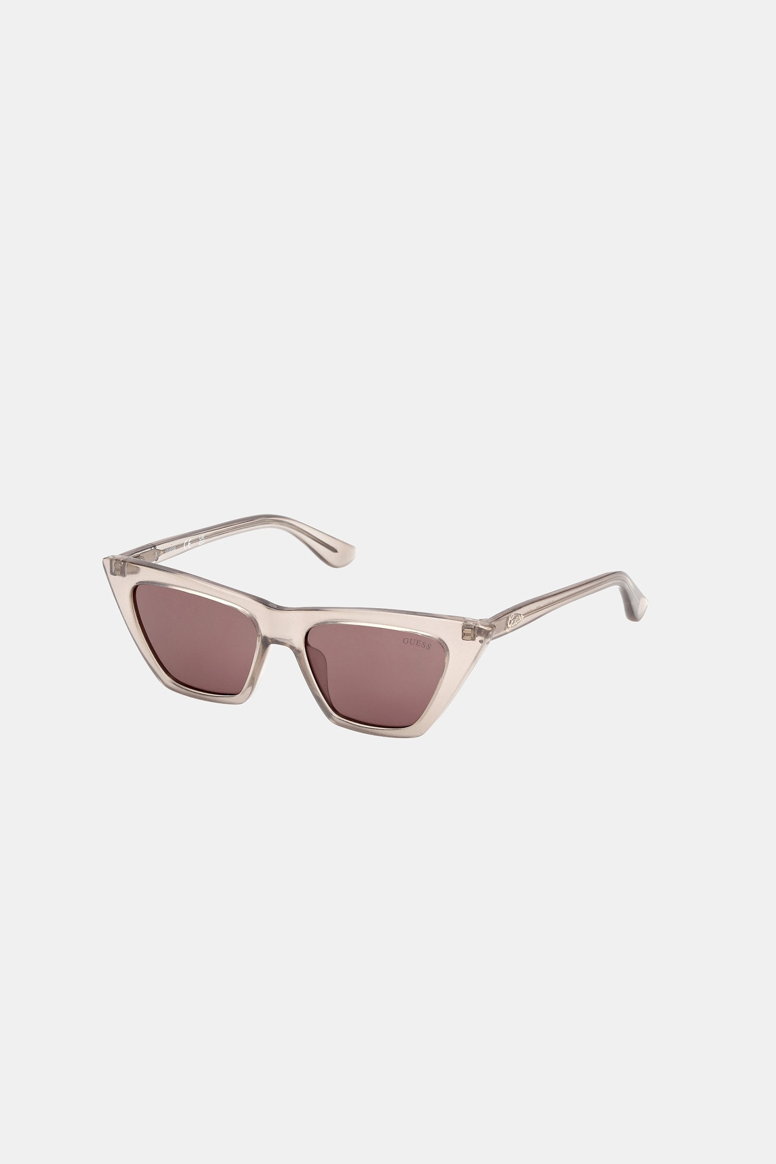 Guess Cat Eye Zonnebril in beige