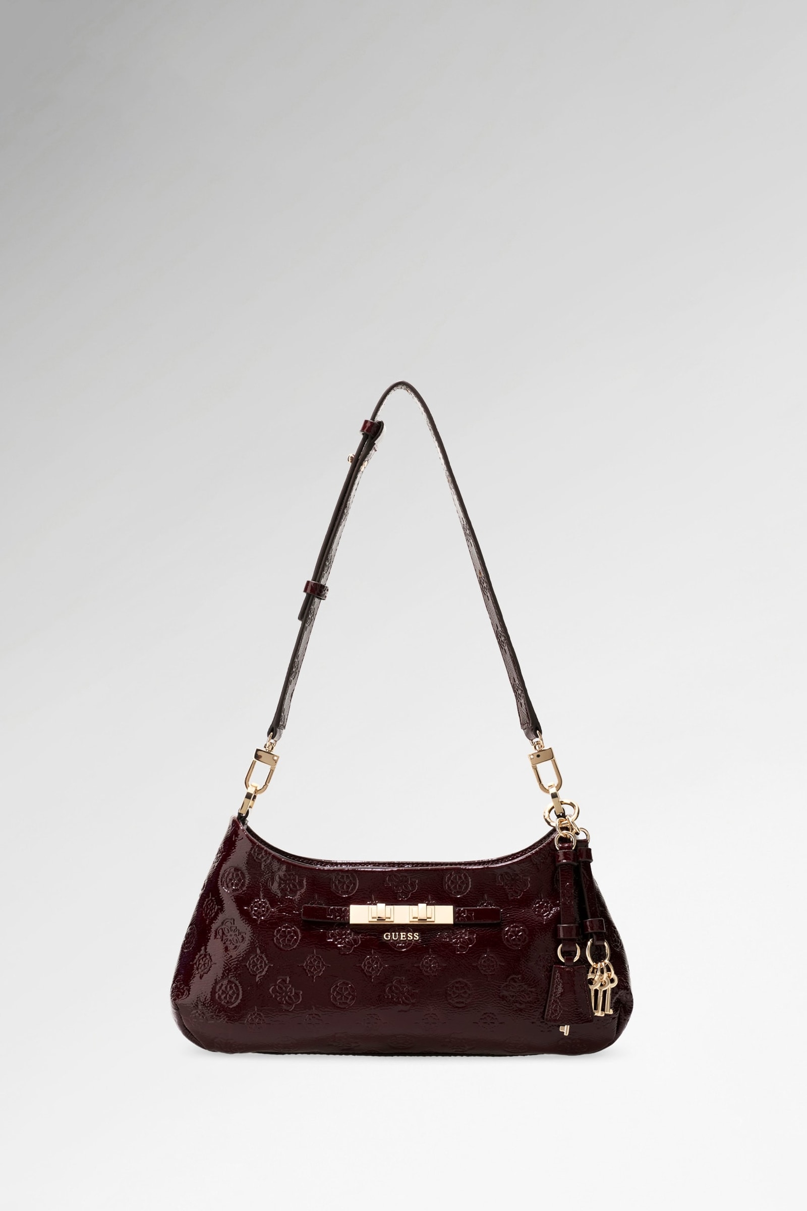Guess Carmella Logo Schoudertas in rood