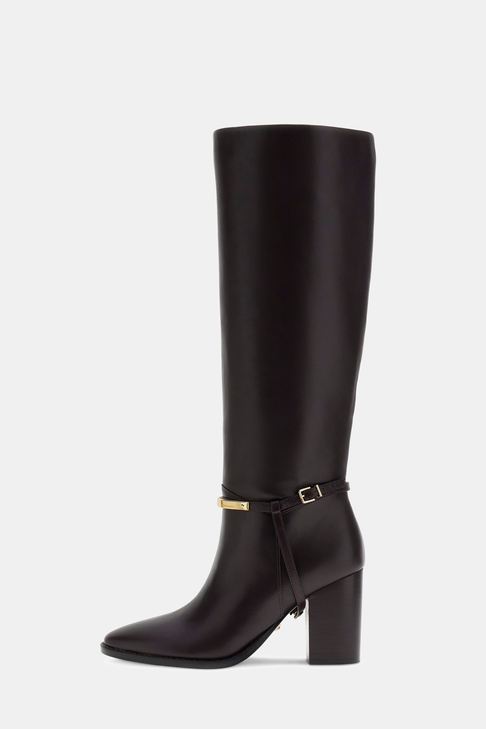 Guess Marciano Leren Laarzen in bruin