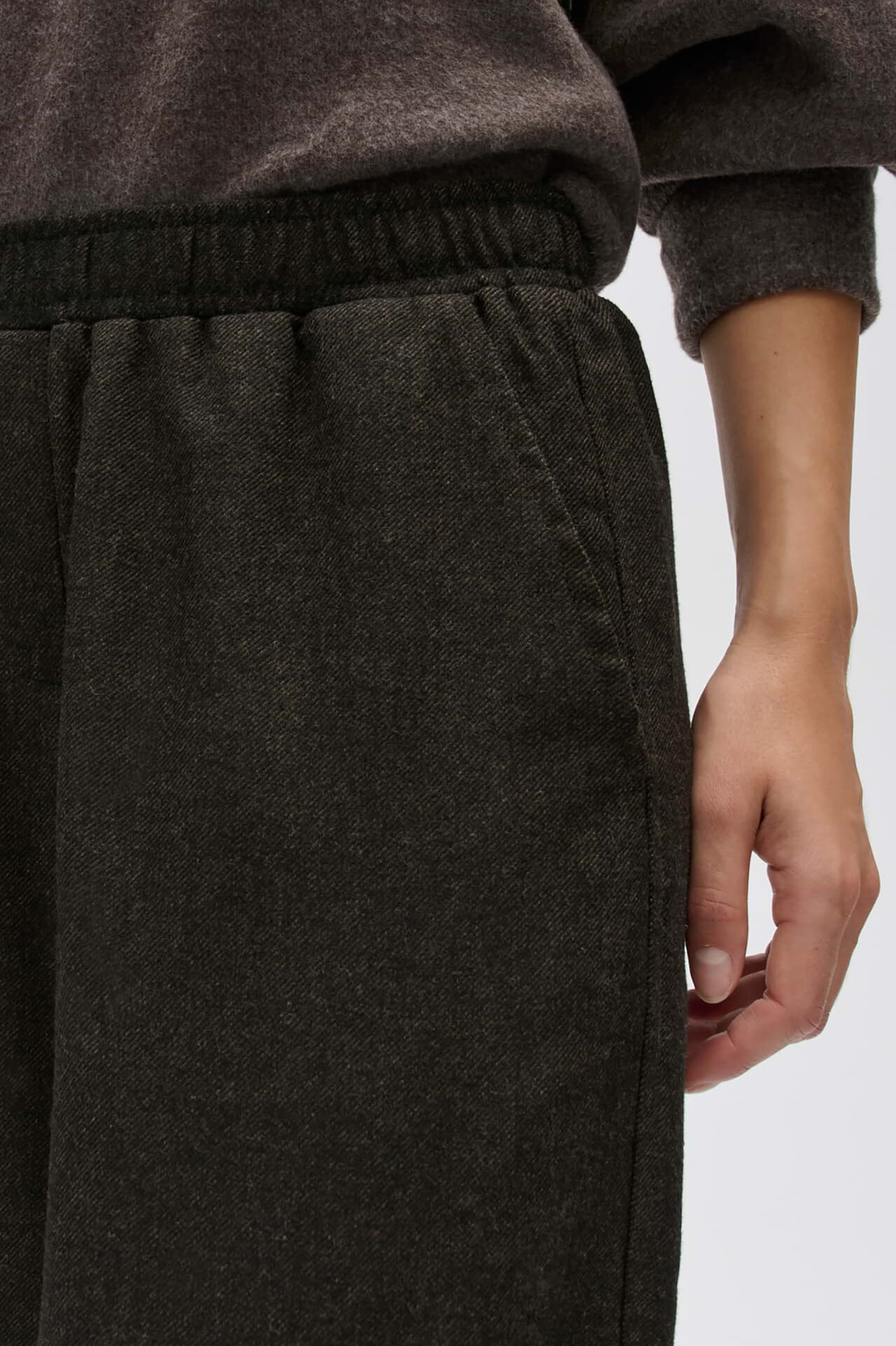 Opus Broek Myha heritage Zwart dames