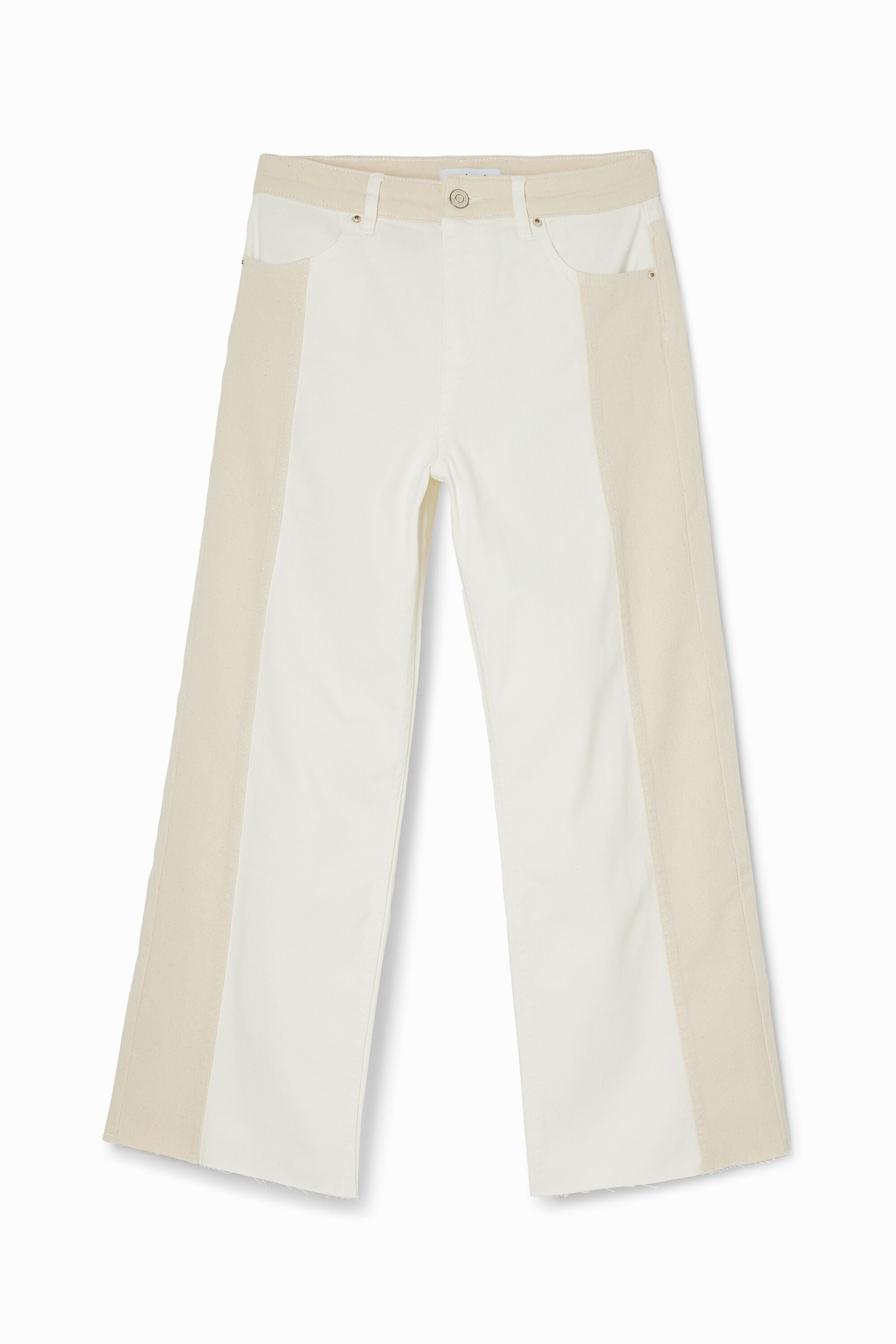 Desigual Cropped broek in twee tinten