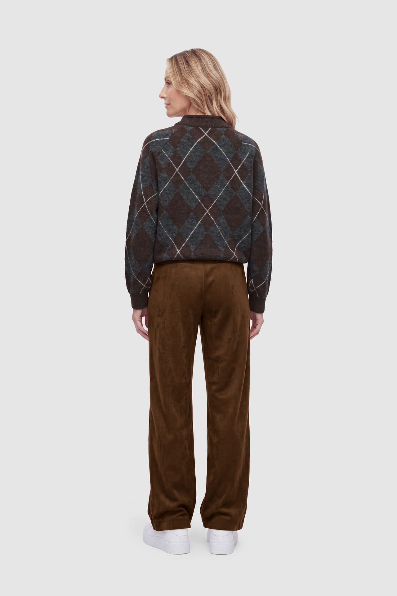Object Broek Denna Wide Camel dames