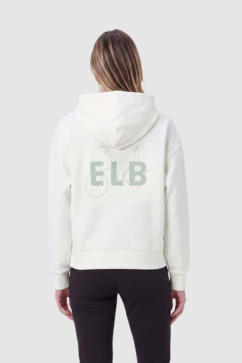 Elbsand Hooded Sweater Marla Off White dames