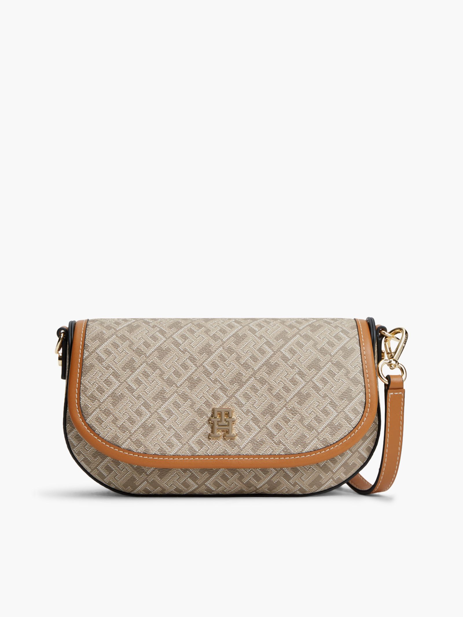 Tommy Hilfiger TH Monoplay crossbodytas in beige