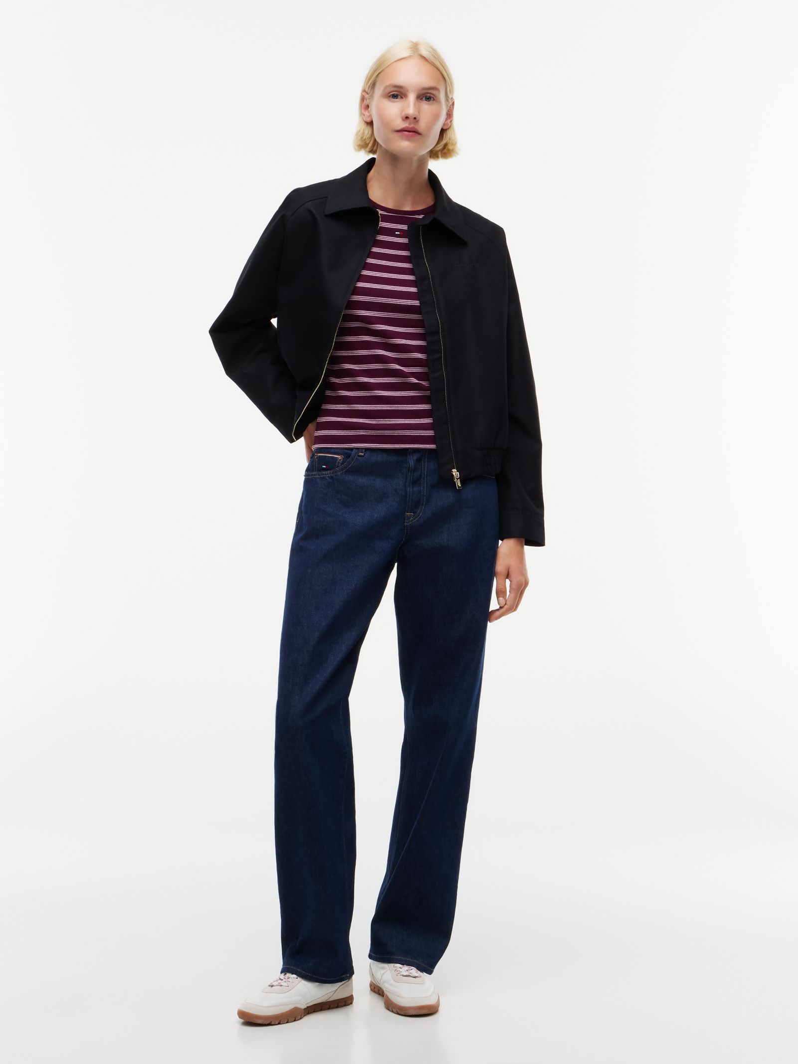 Tommy Jeans Kira selvedge mid rise straight jeans