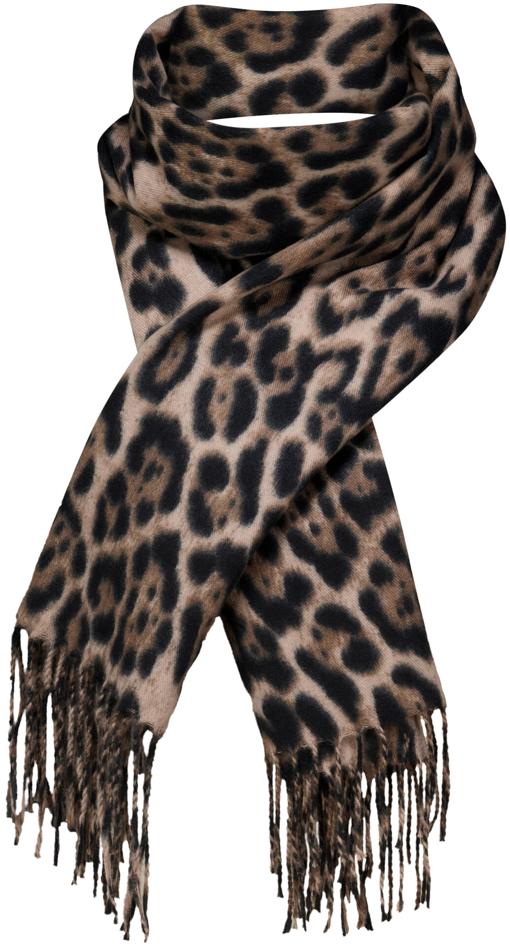 Zo taupe scarf for women in brown