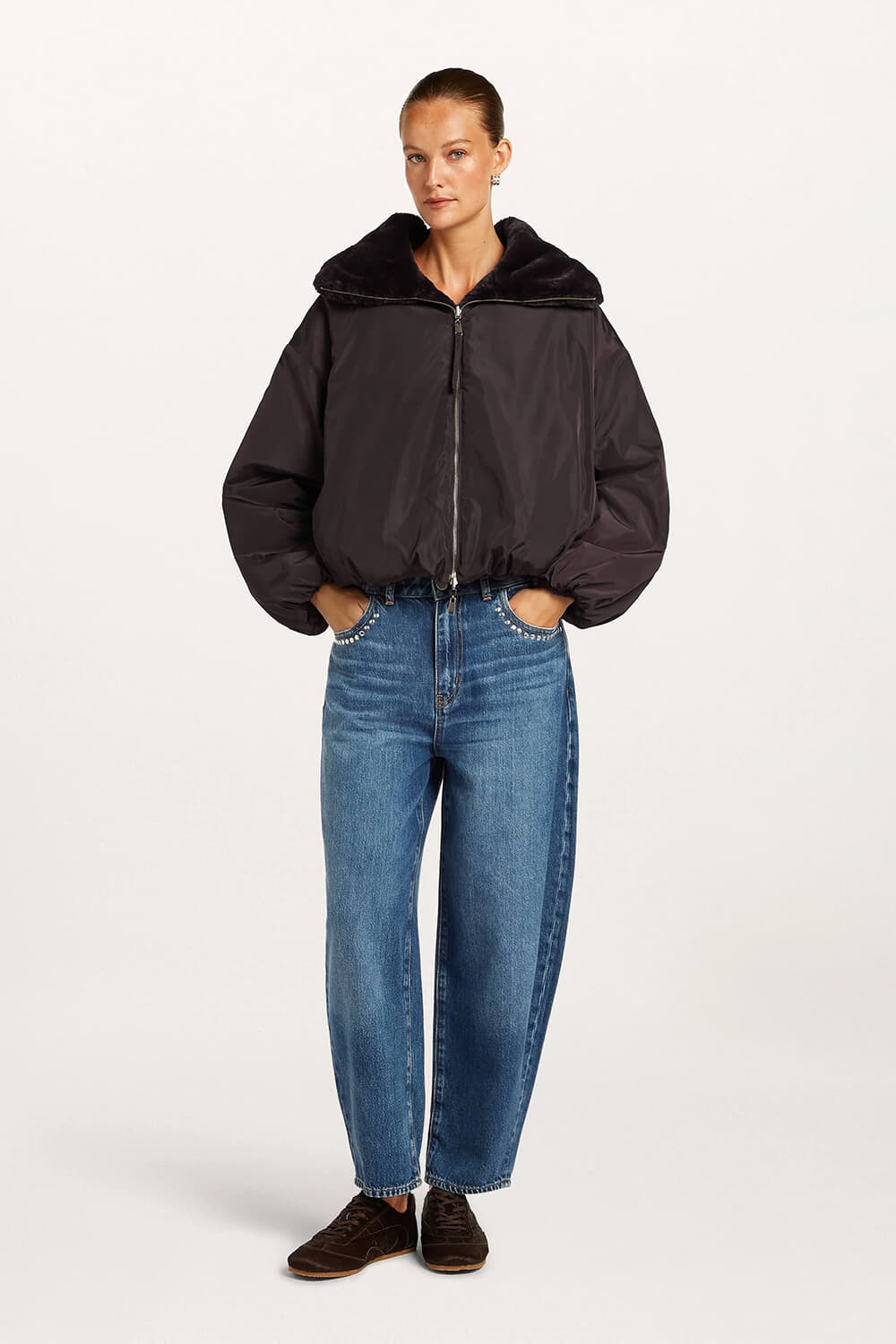 Beaumont Jas Maxie Bordeaux Rood dames