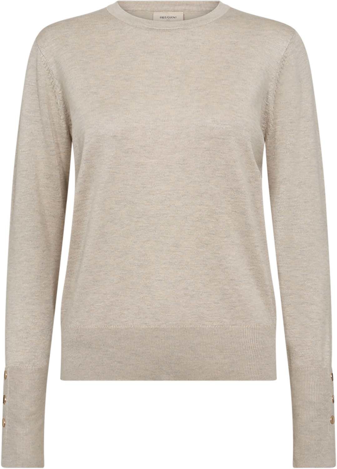 Freequent Pullover Katie Beige dames in beige