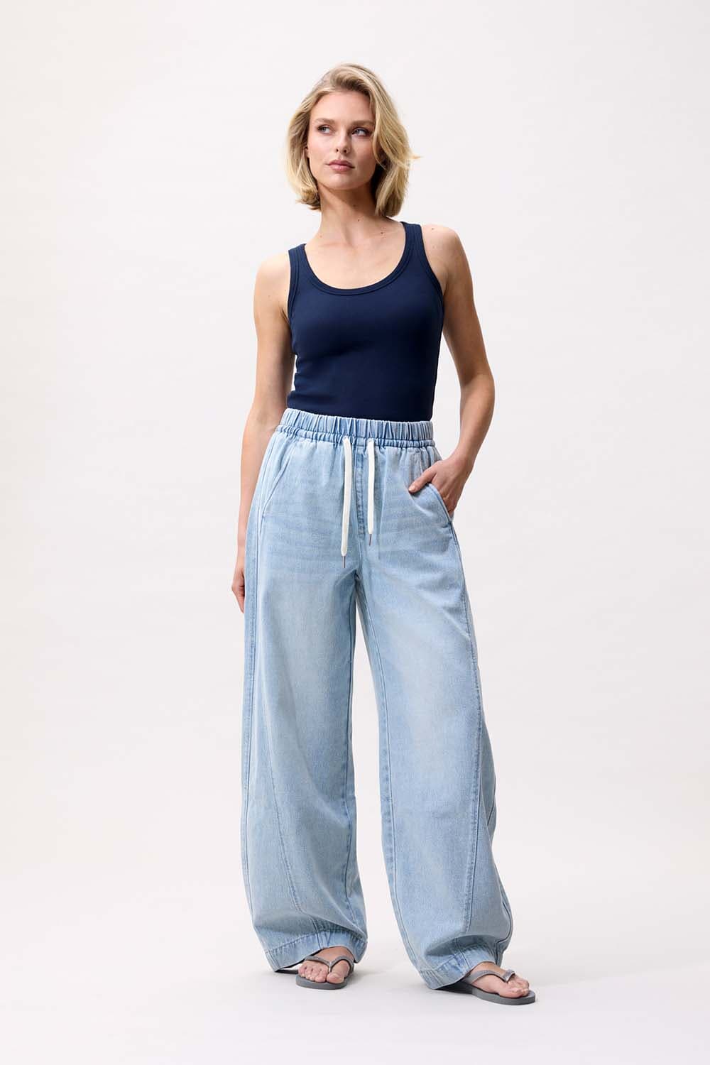 Catwalk Junkie Jogger Jeans Barrel fit Jeans Light dames