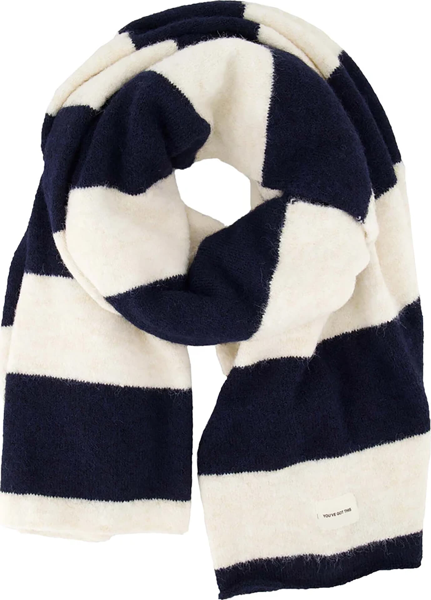 Zusss Sjaal streep Navy dames