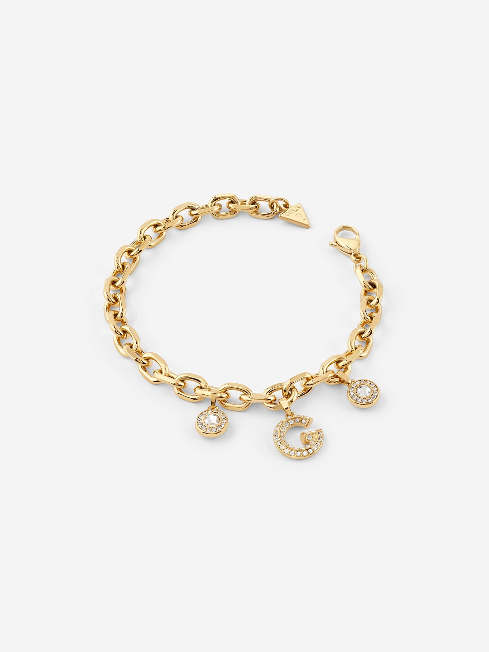 Guess Armband G Crystal in goud