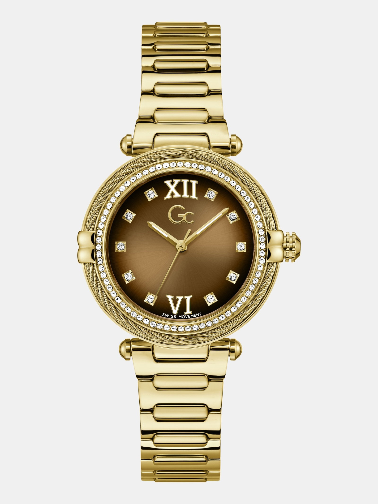 Guess Gc Rvs Analoge Horloge 36,5 Mm