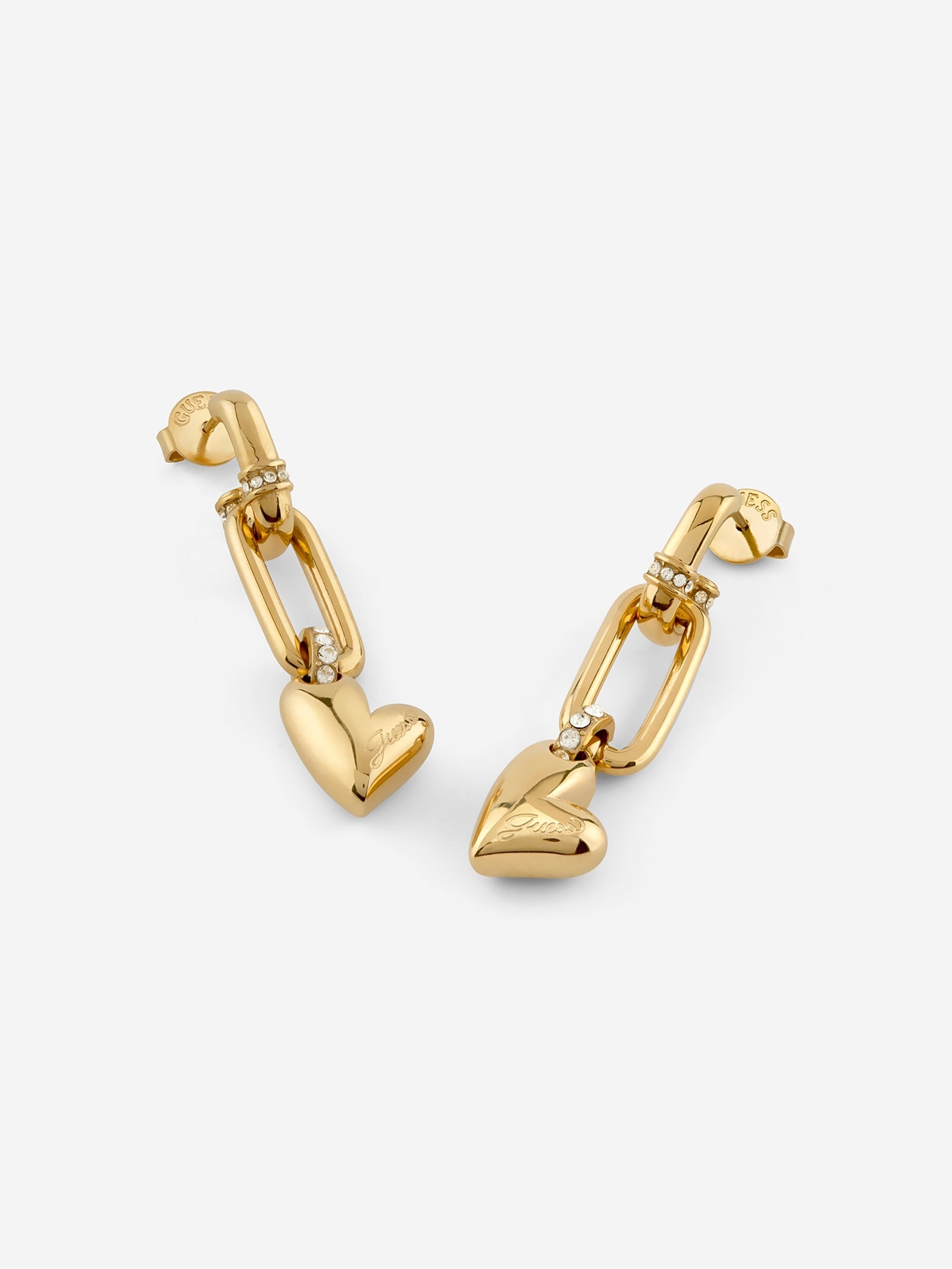 Guess Golden Love Oorbellen in goud