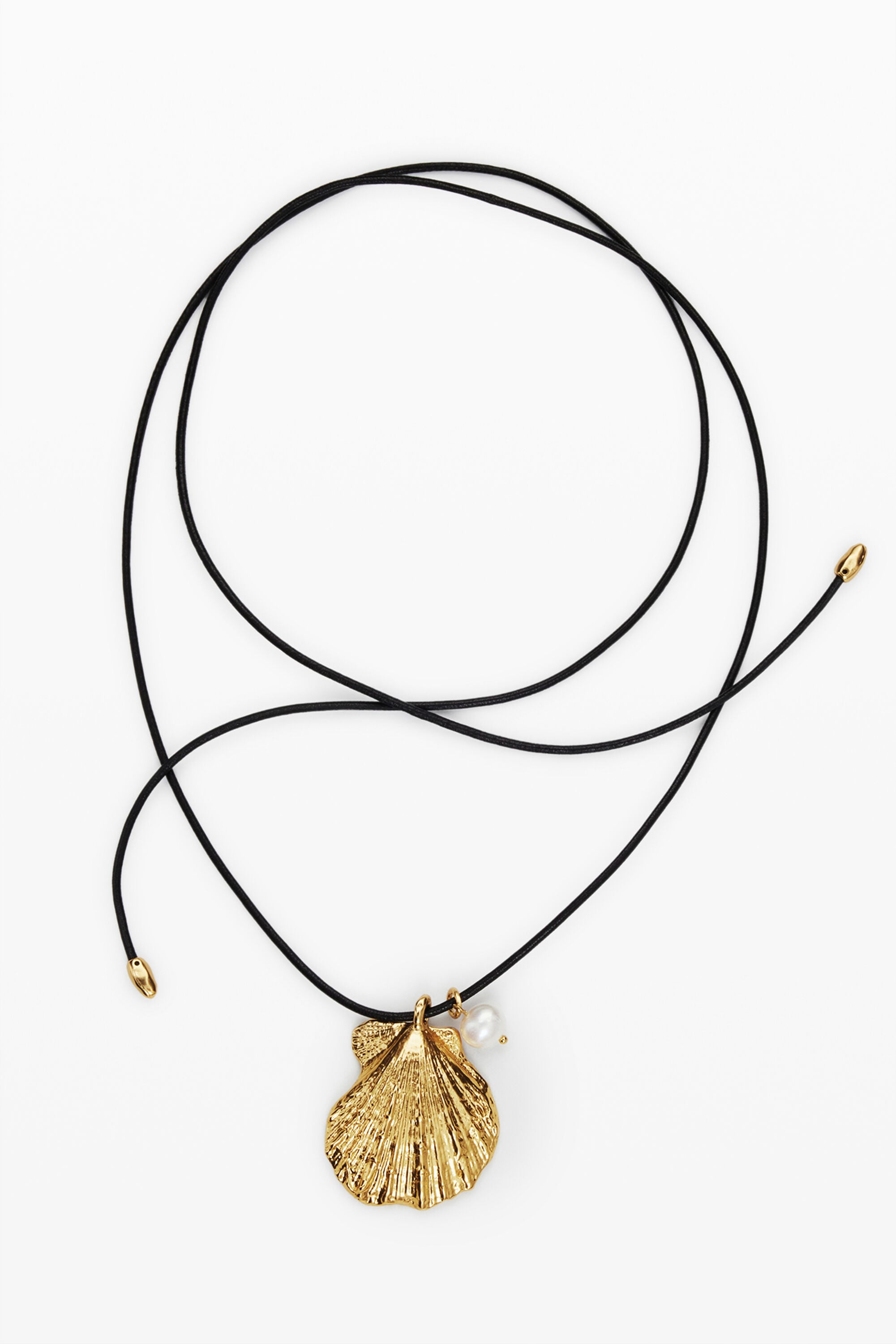 Desigual Hanger koord schelp verzilverd bad Zalio in goud