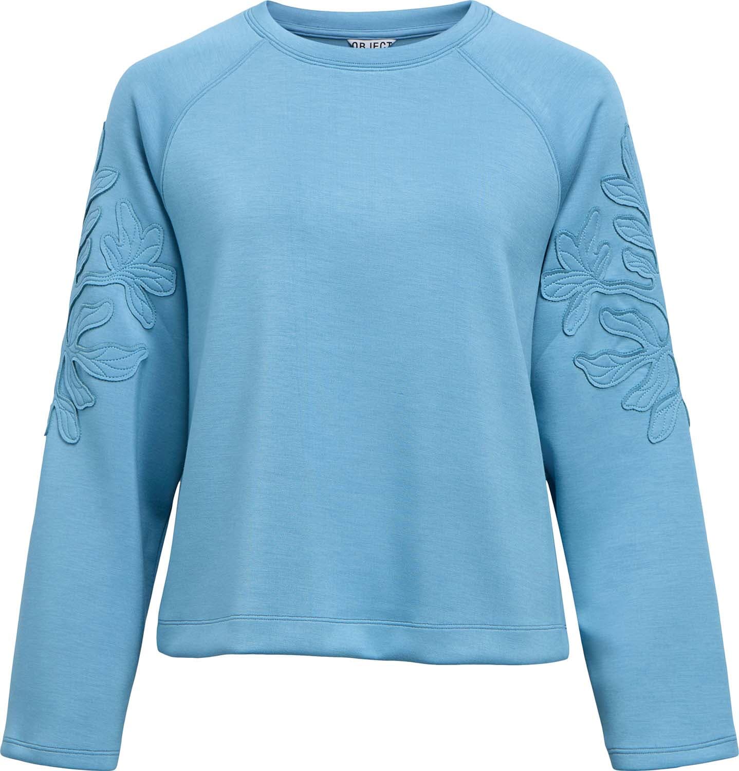 Object Sweater Andrea Blauw dames