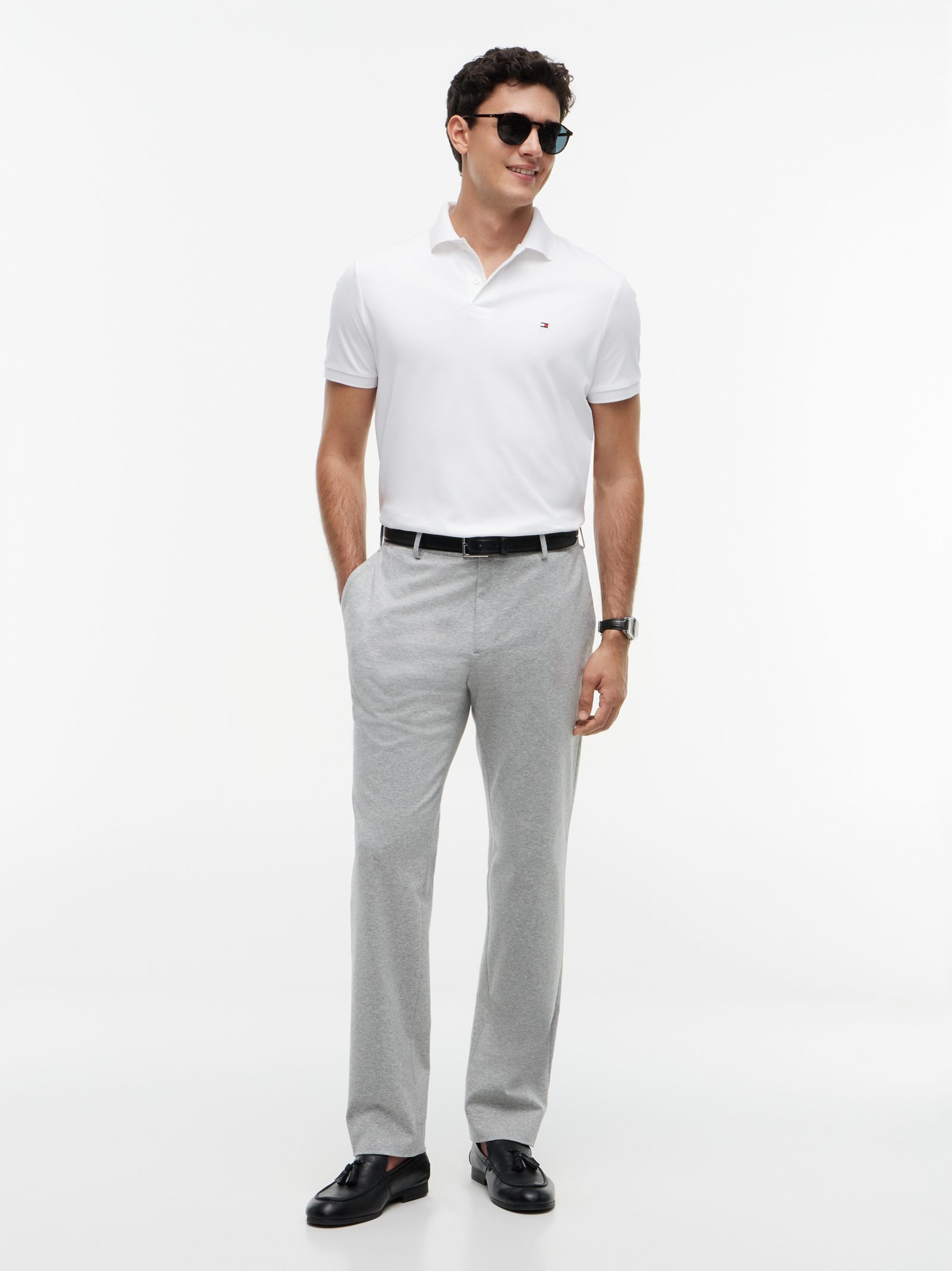 Tommy Hilfiger jersey broek met elastische taille