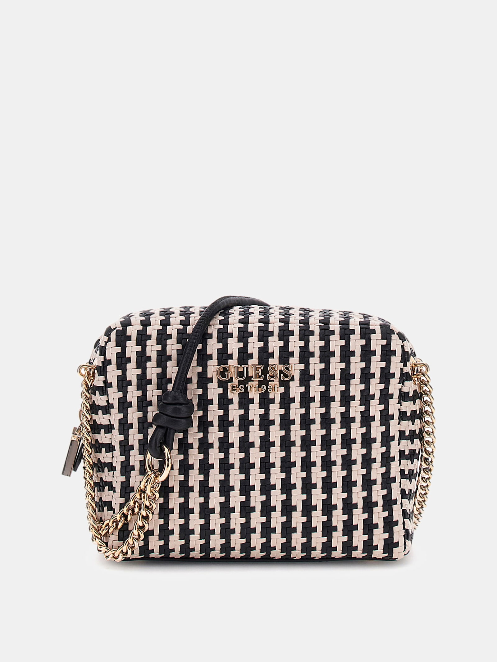 Guess Mini-Schoudertas Mirema Gevlochten