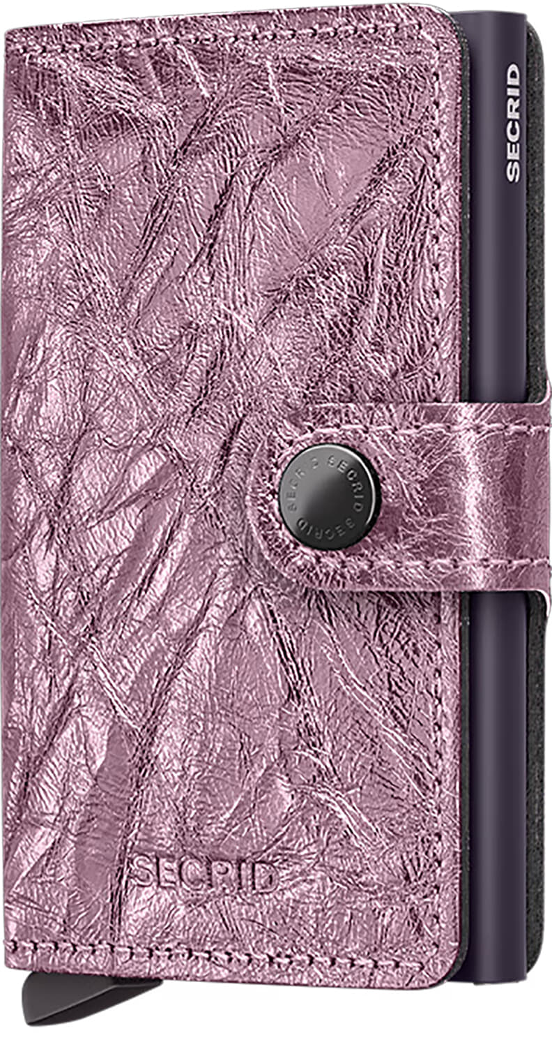 Secrid Miniwallet Crunch Roze dames