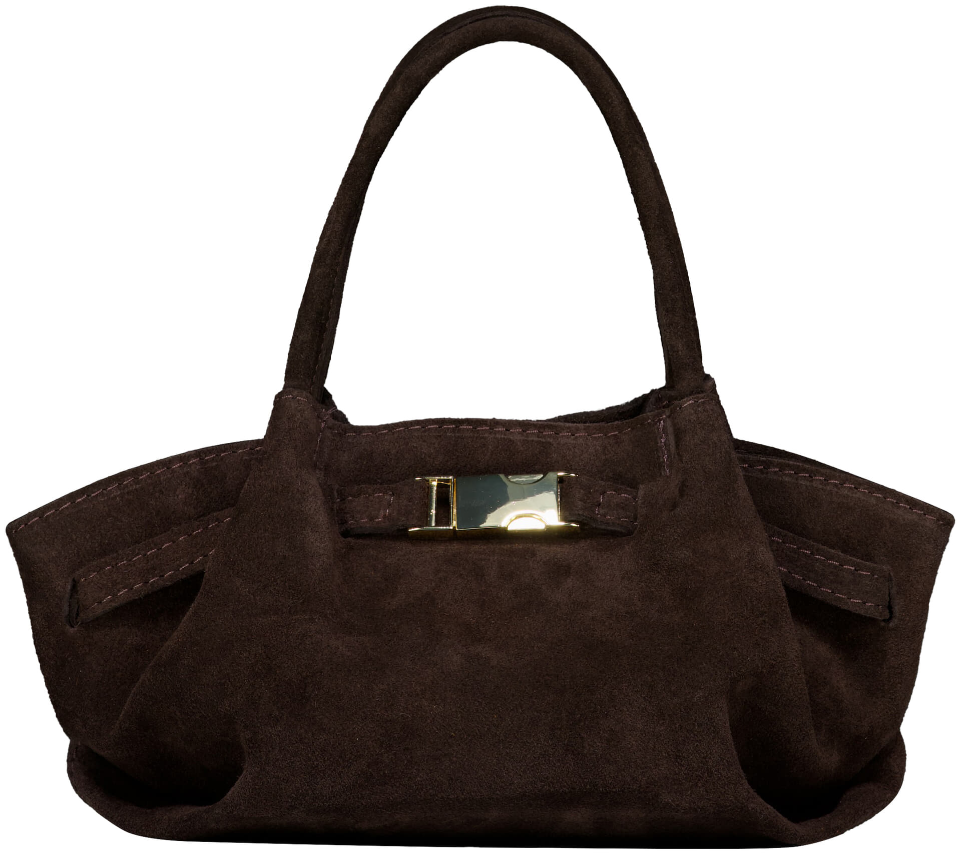 Bomont Tas Leonie Suede Bruin dames