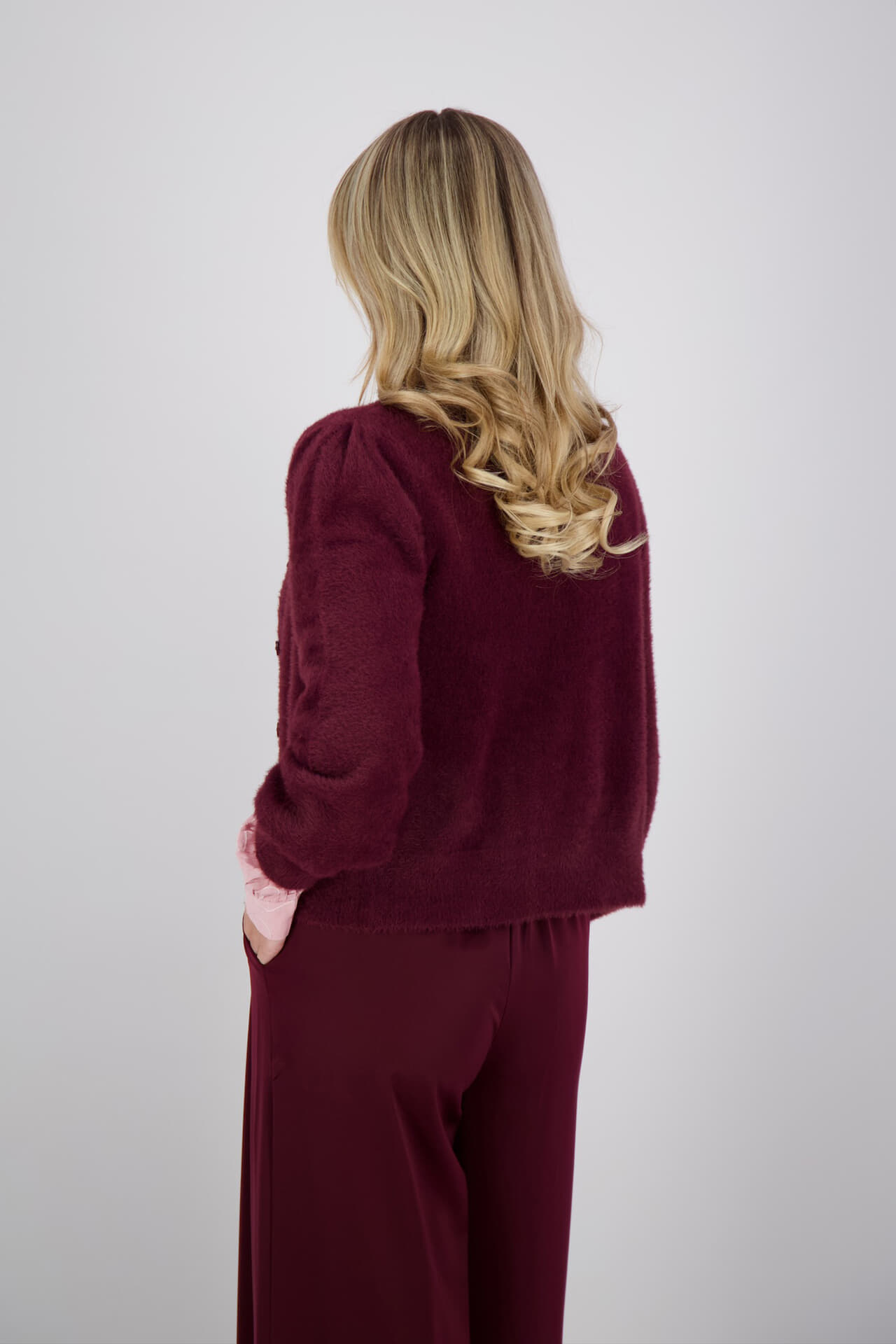 Vive La Femme Vest Emma Bordeaux Rood dames