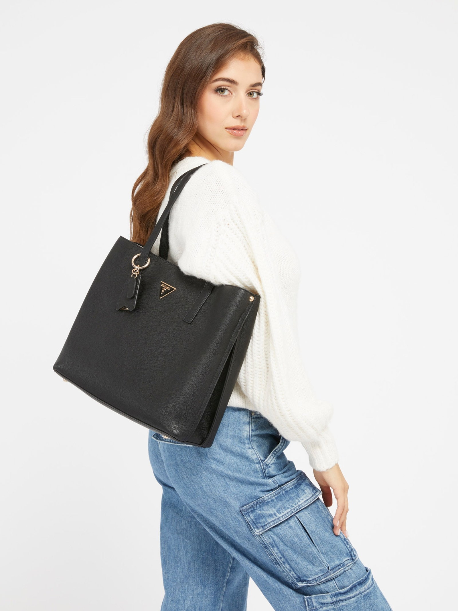 Guess Shopper Meridian Driehoeklogo
