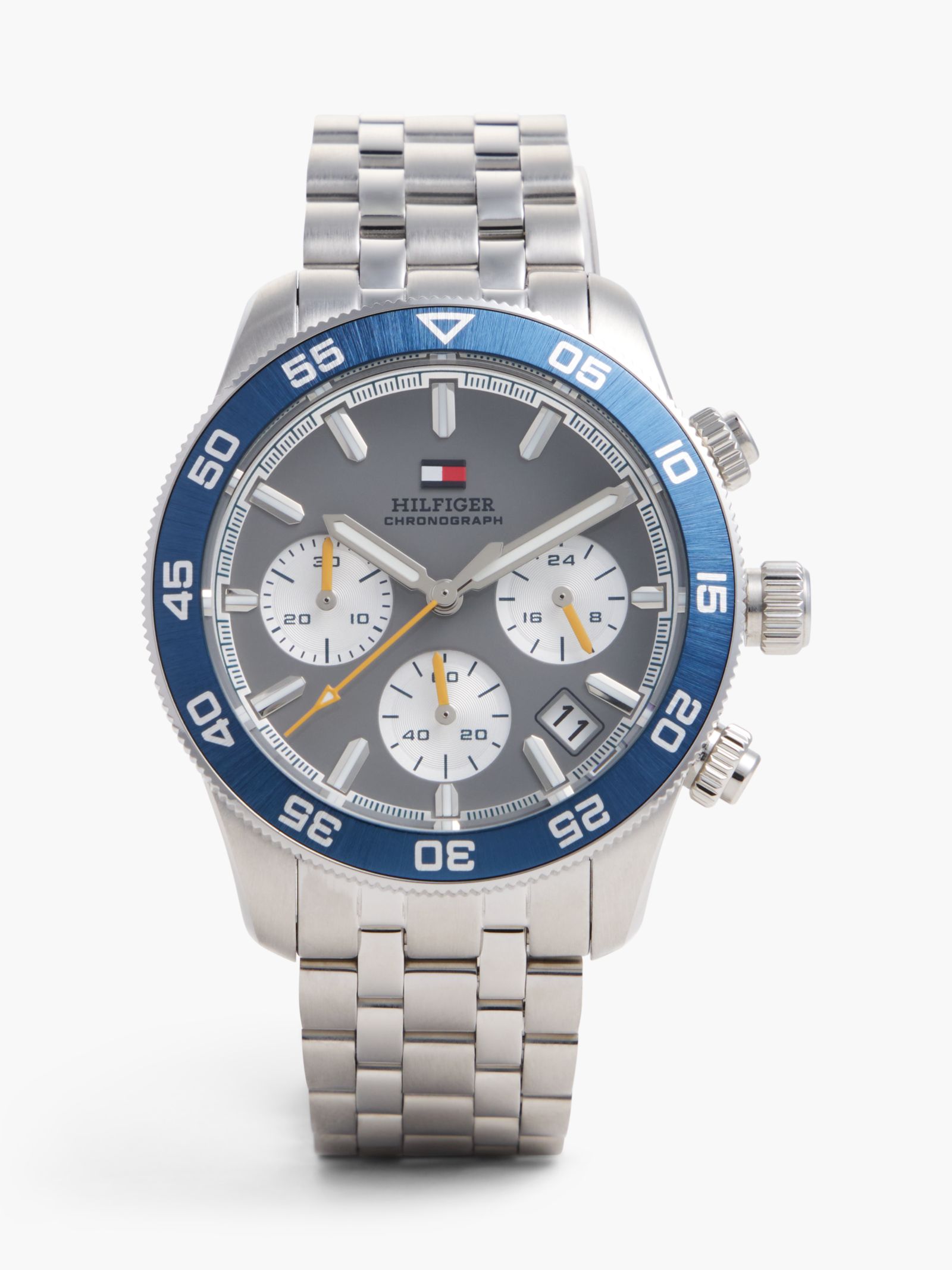 Tommy Hilfiger Chronograaf horloge met grijze wijzerplaat