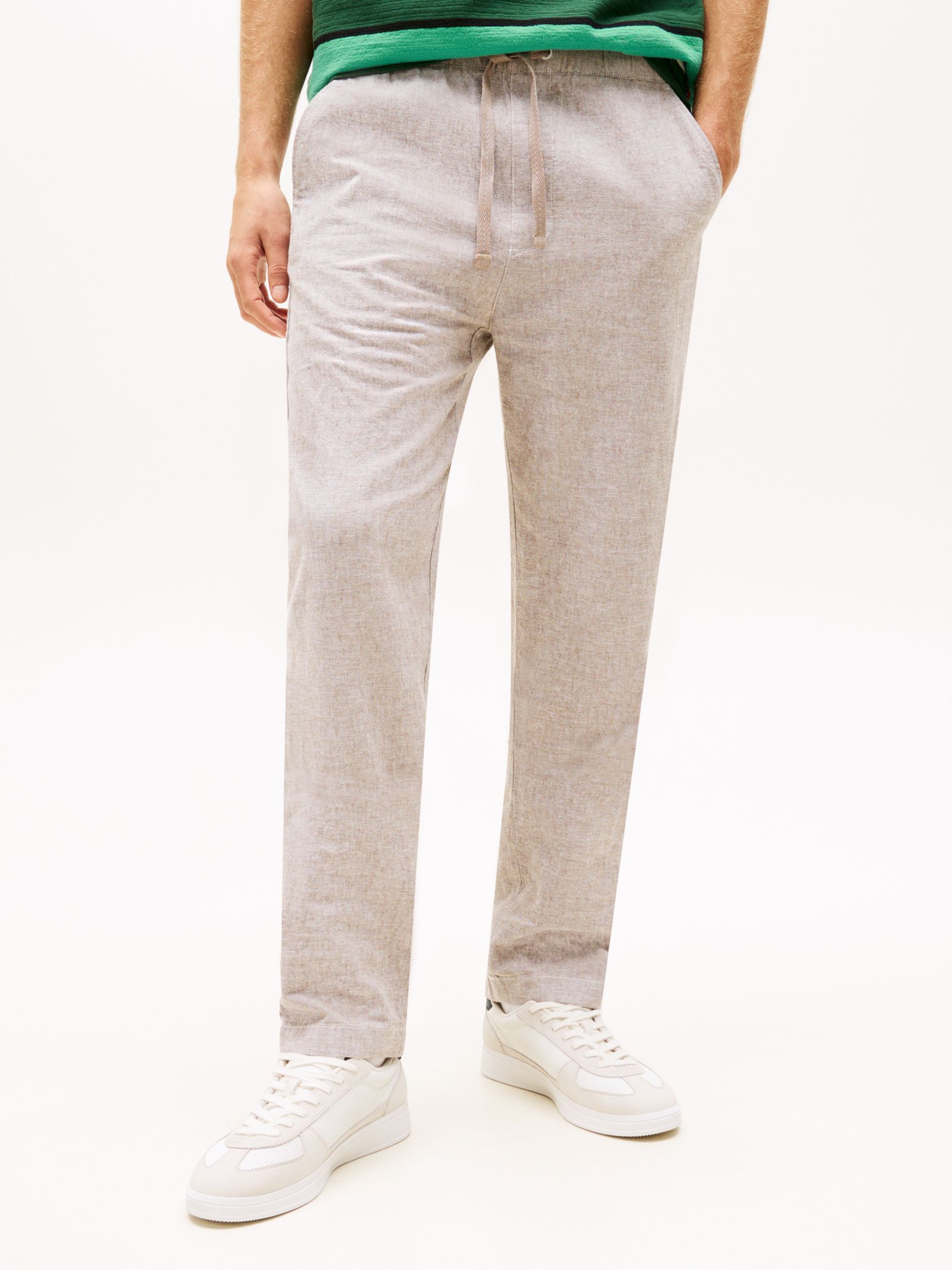 Tommy Jeans Sonny Tapered linnenmix chino