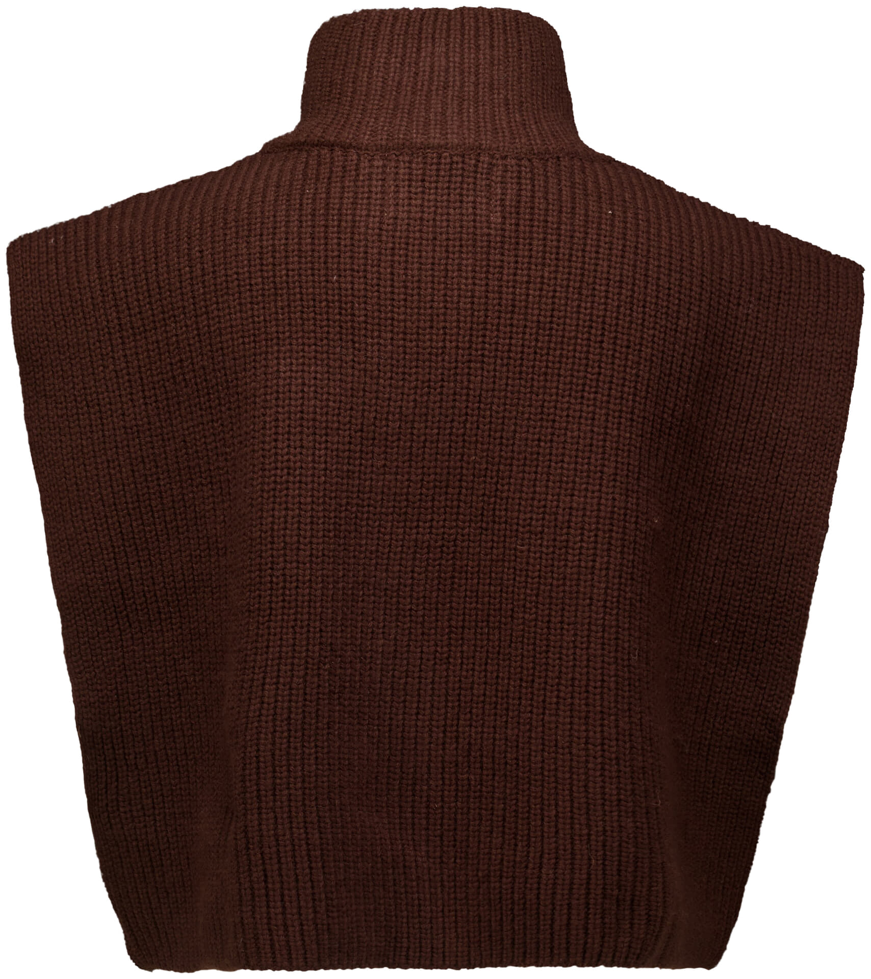 Aimée The Label Gilet Thoren Bruin dames