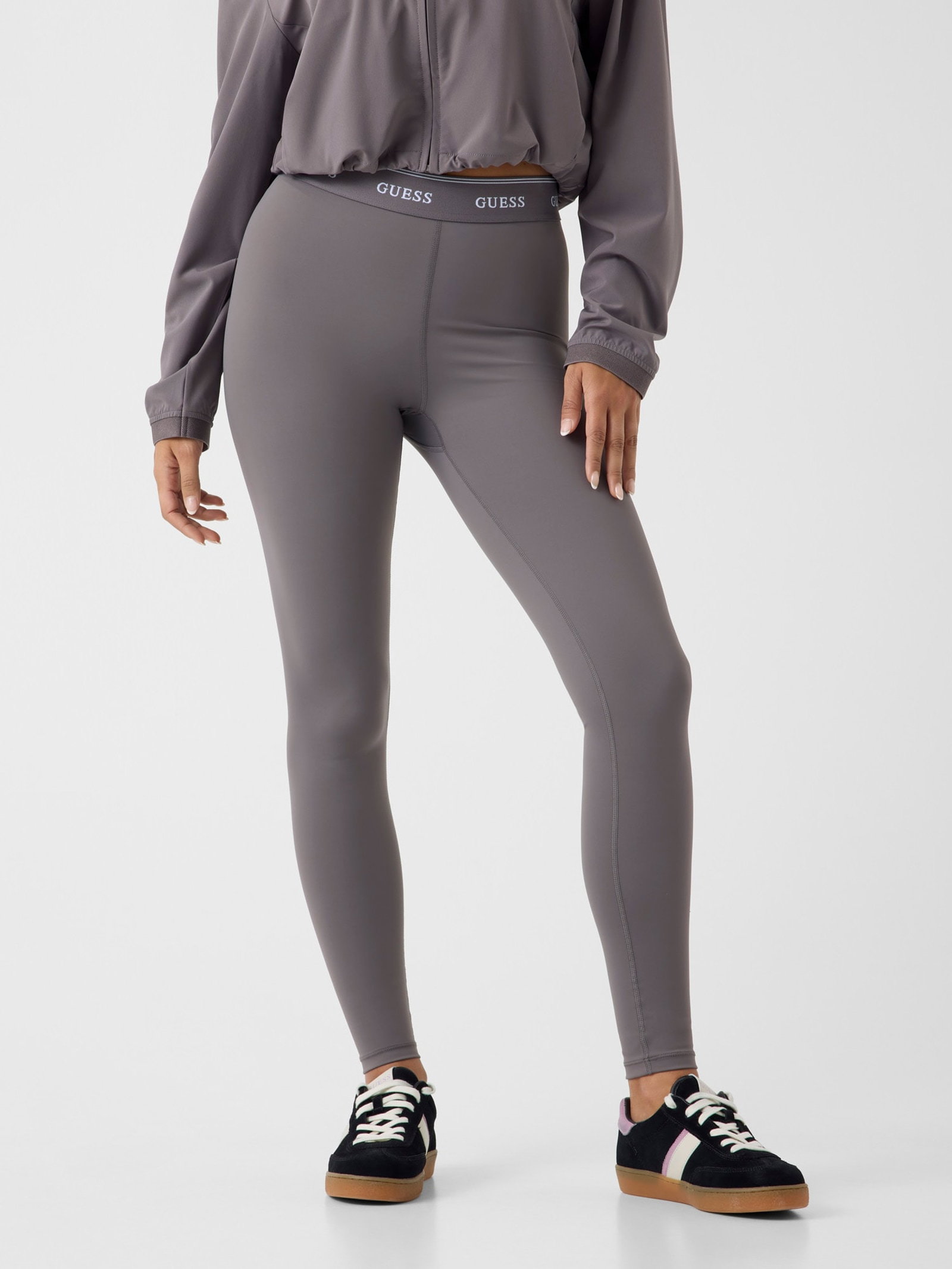 Guess Logo Leggings in grijs