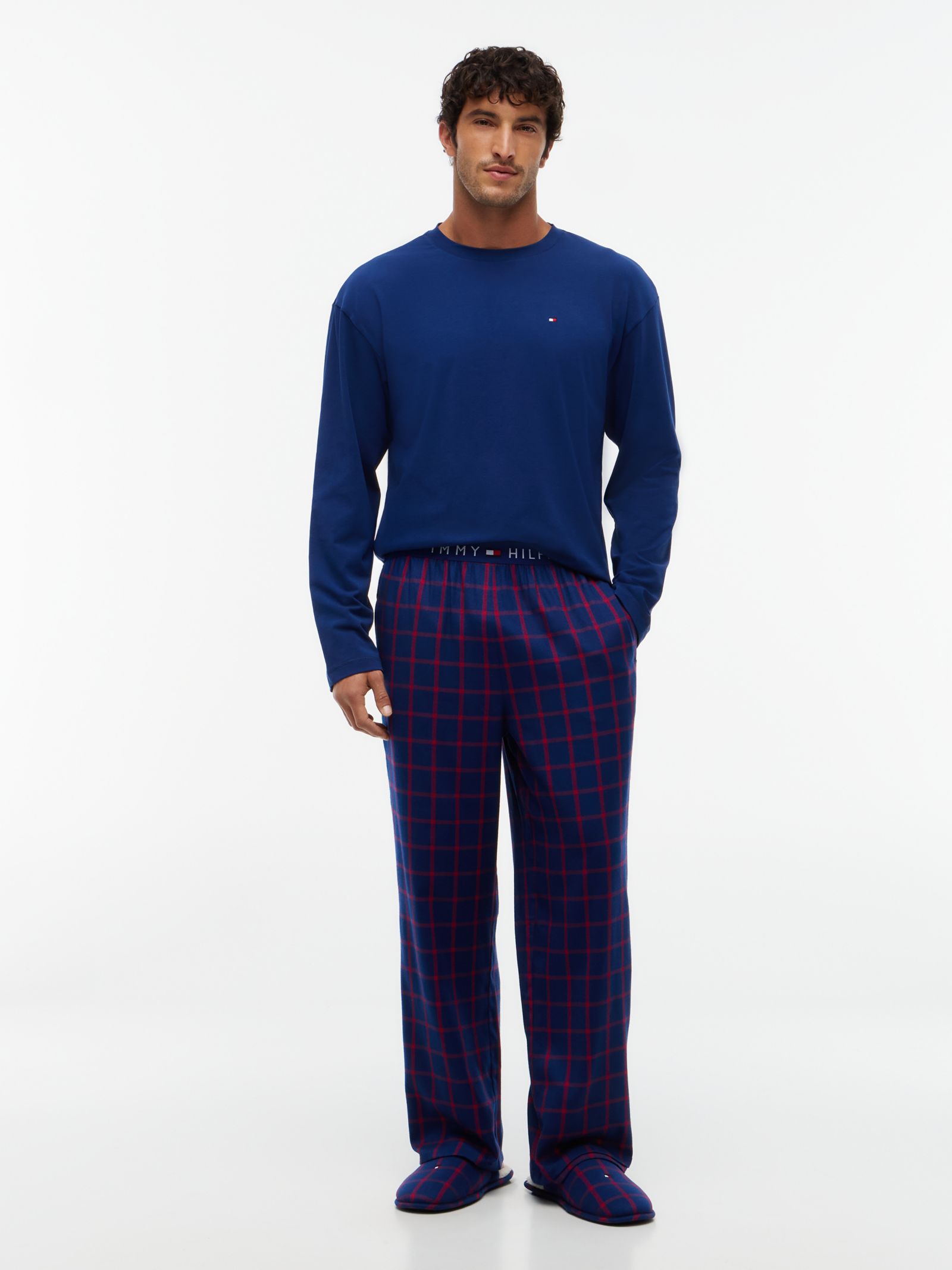 Tommy Hilfiger TH Original Pyjama en pantoffels in cadeaubox