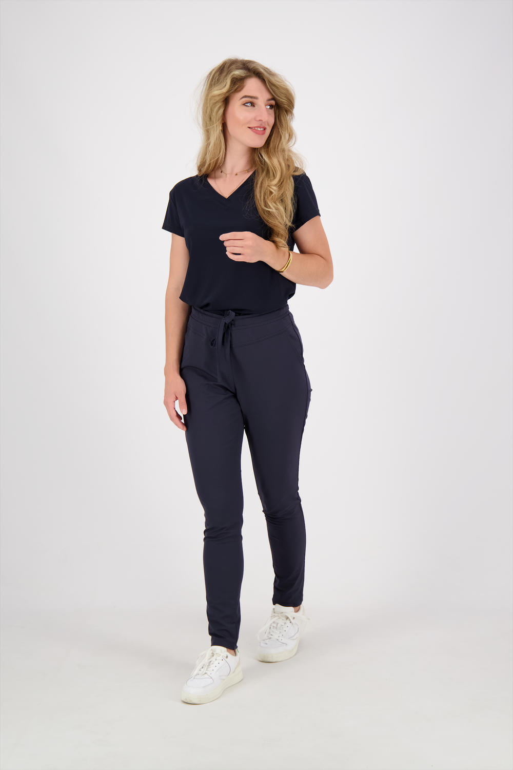 Enjoy Travel Broek Donkerblauw dames