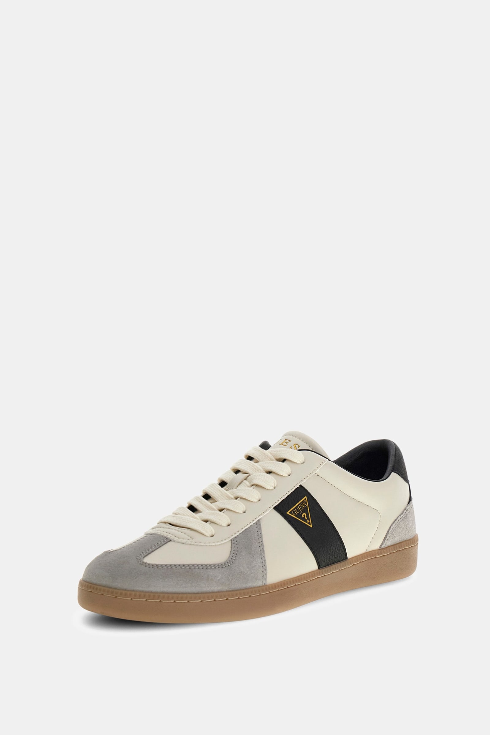 Guess Dravos Sneakers Van Imitatieleer in wit