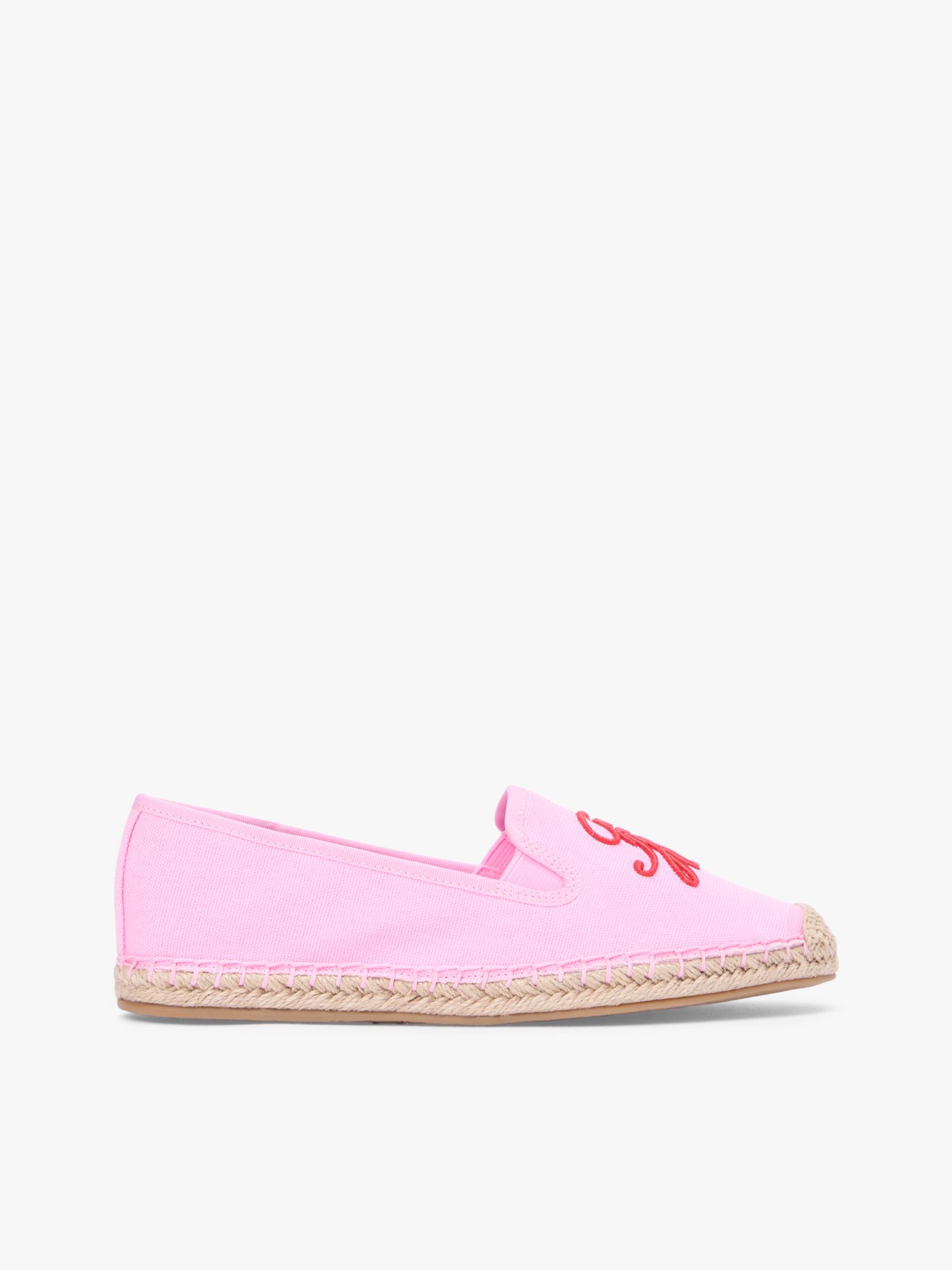 Tommy Hilfiger canvas espadrille met geborduurd logo