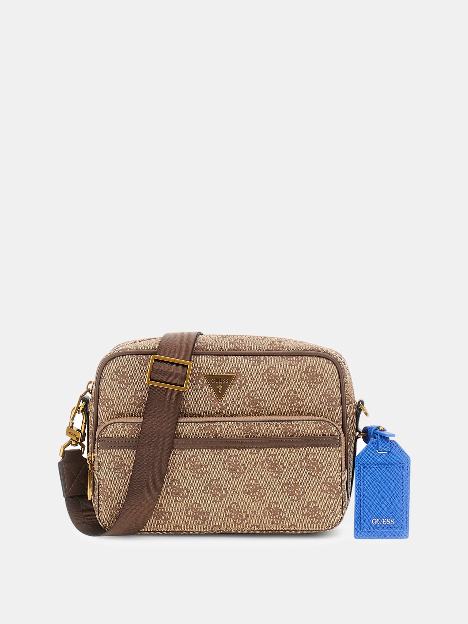 Guess Mini-Crossbody Milano 4G-Logo in beige