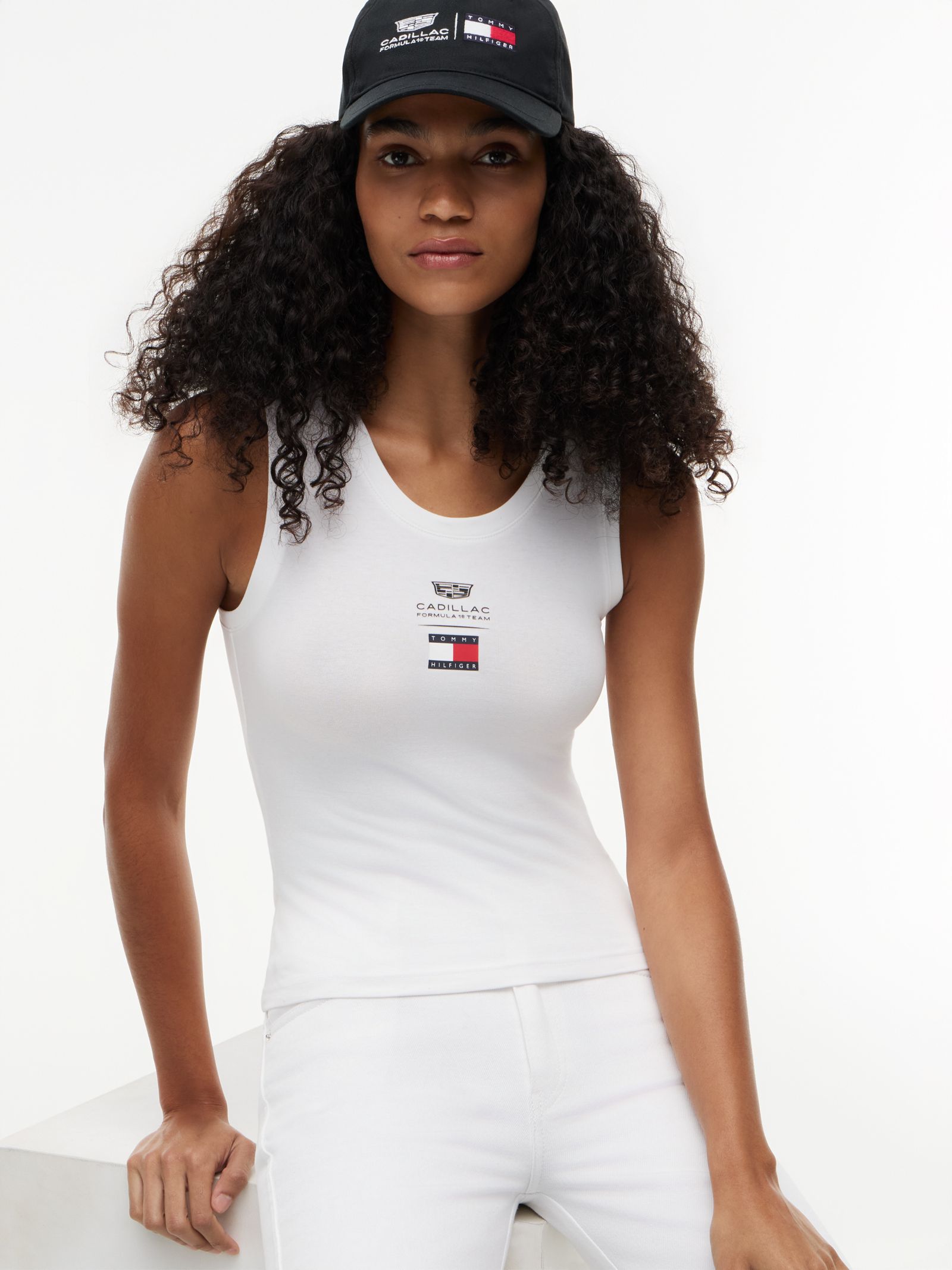 Tommy Hilfiger TH X Cadillac Formula 1® Team Tanktop met logo