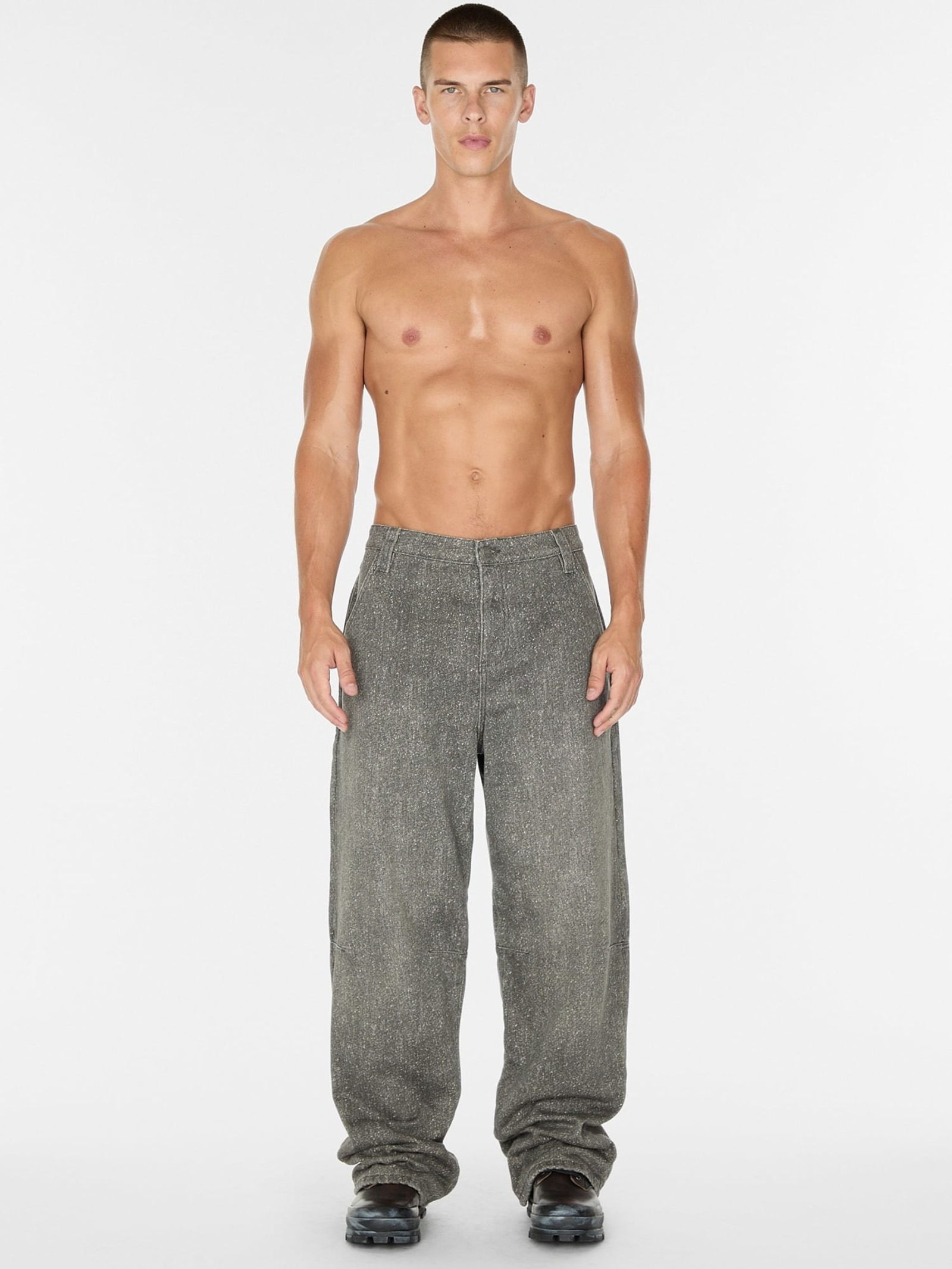Guess Relaxed Jeans Normale Taille in grijs