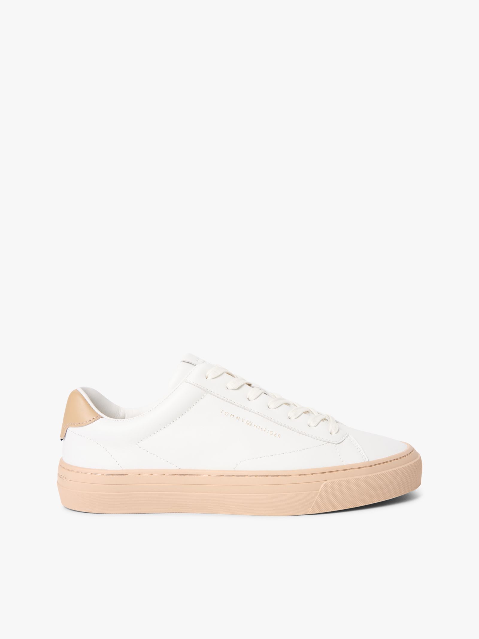 Tommy Hilfiger Premium leren sneaker met cupsole