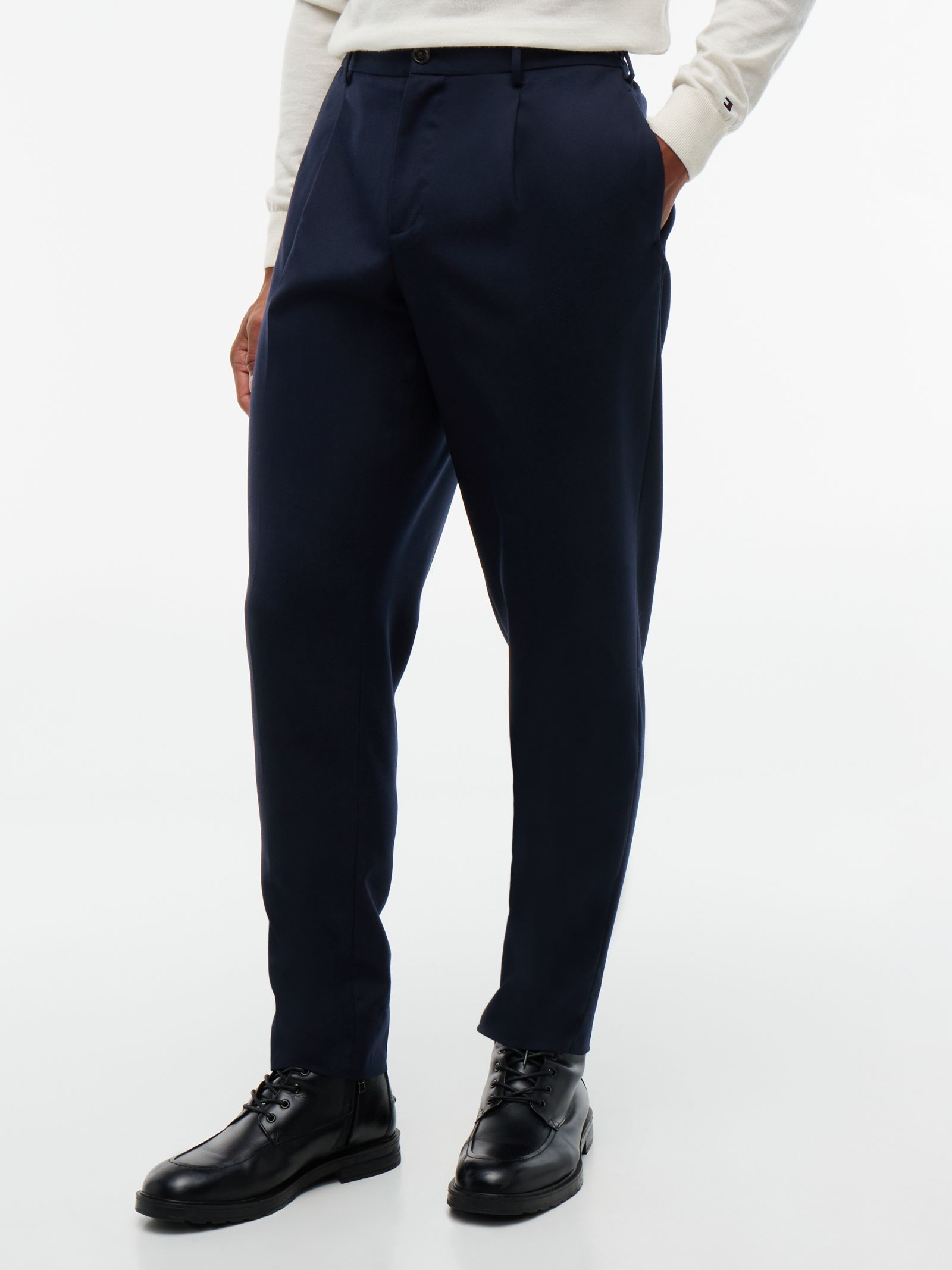 Tommy Hilfiger New York Label Tech wolmix broek
