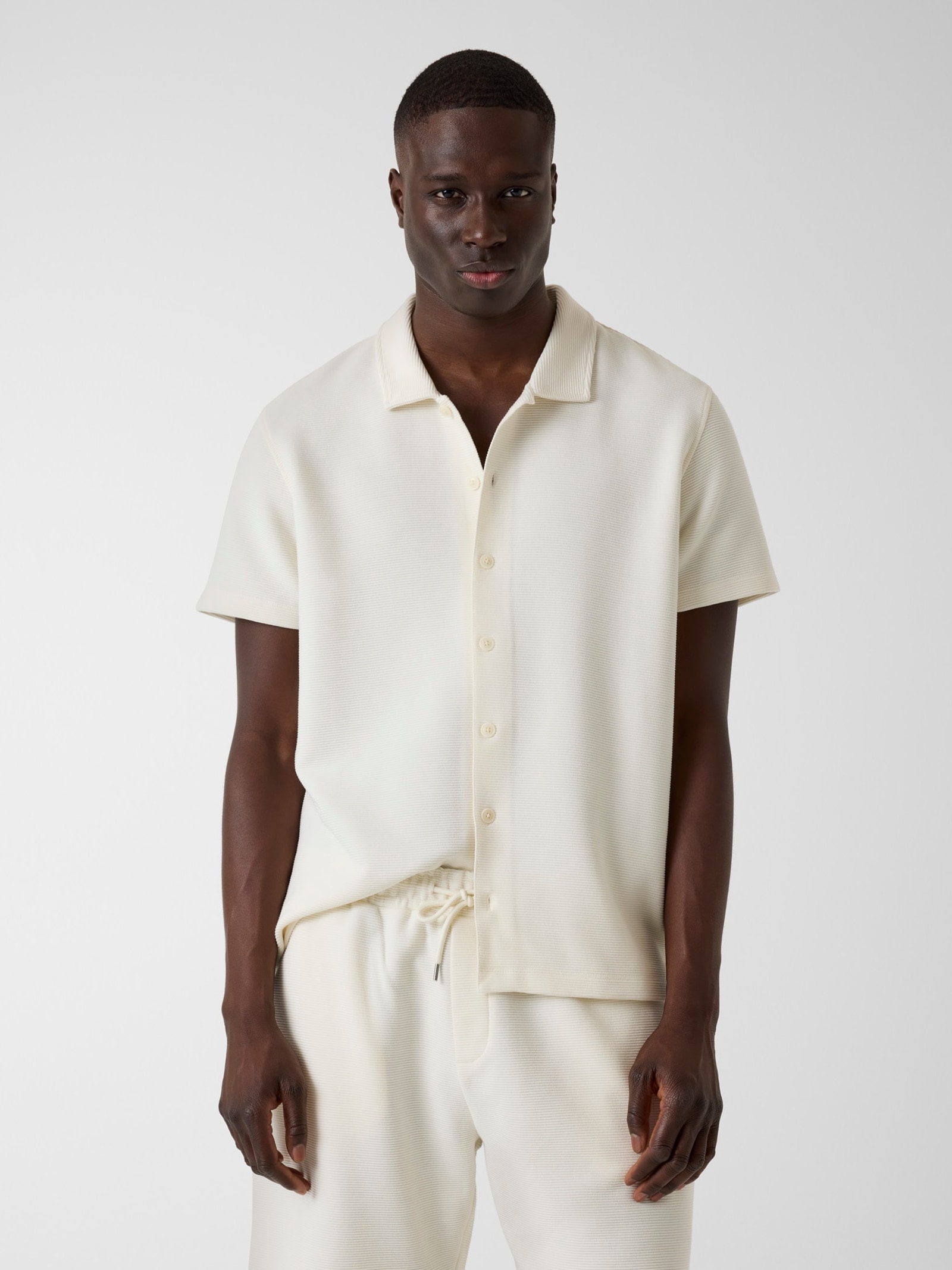 Guess Viscose-Mix Overhemd for men in wit
