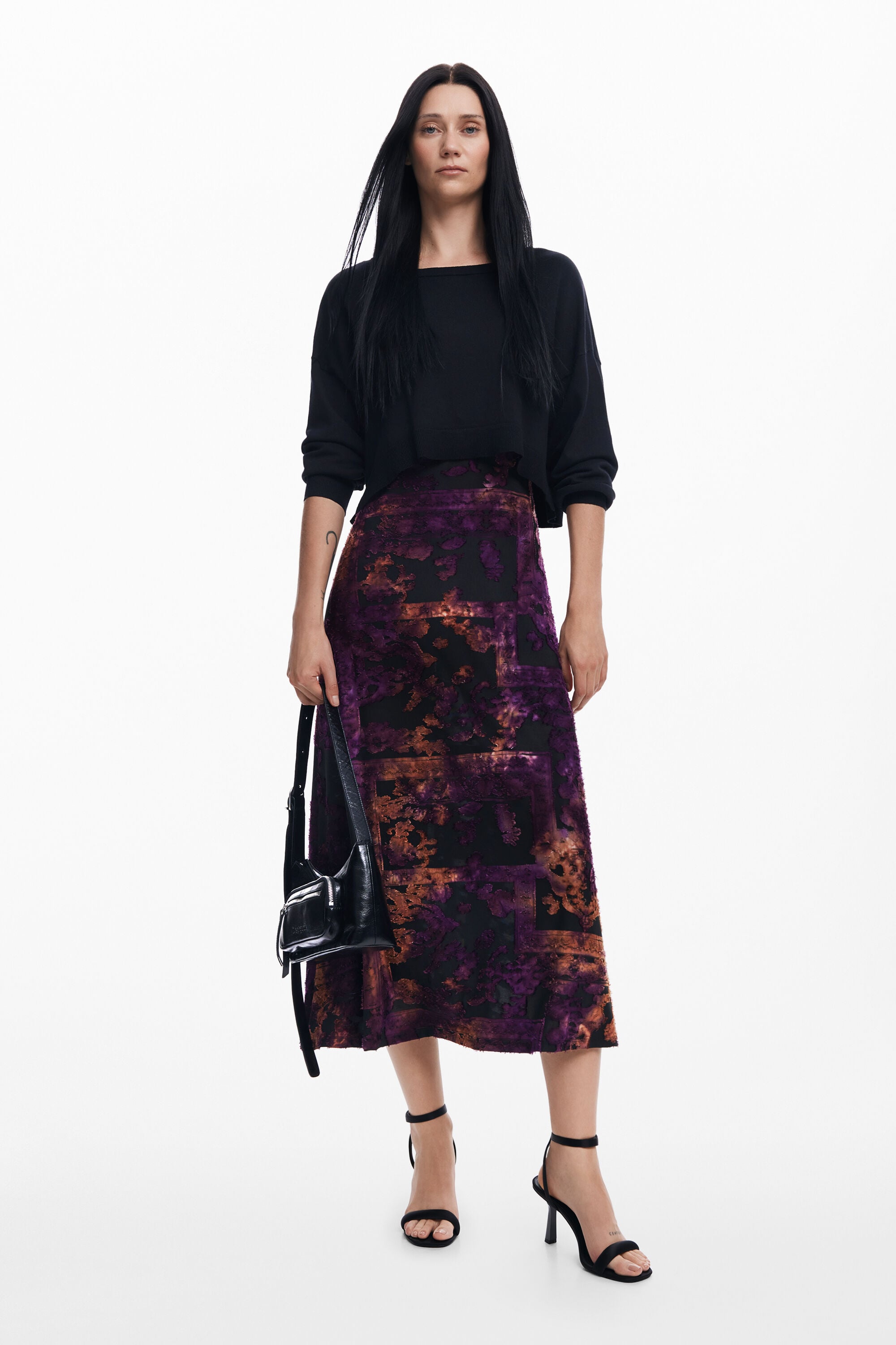 Desigual 2-in-1 midi-jurk