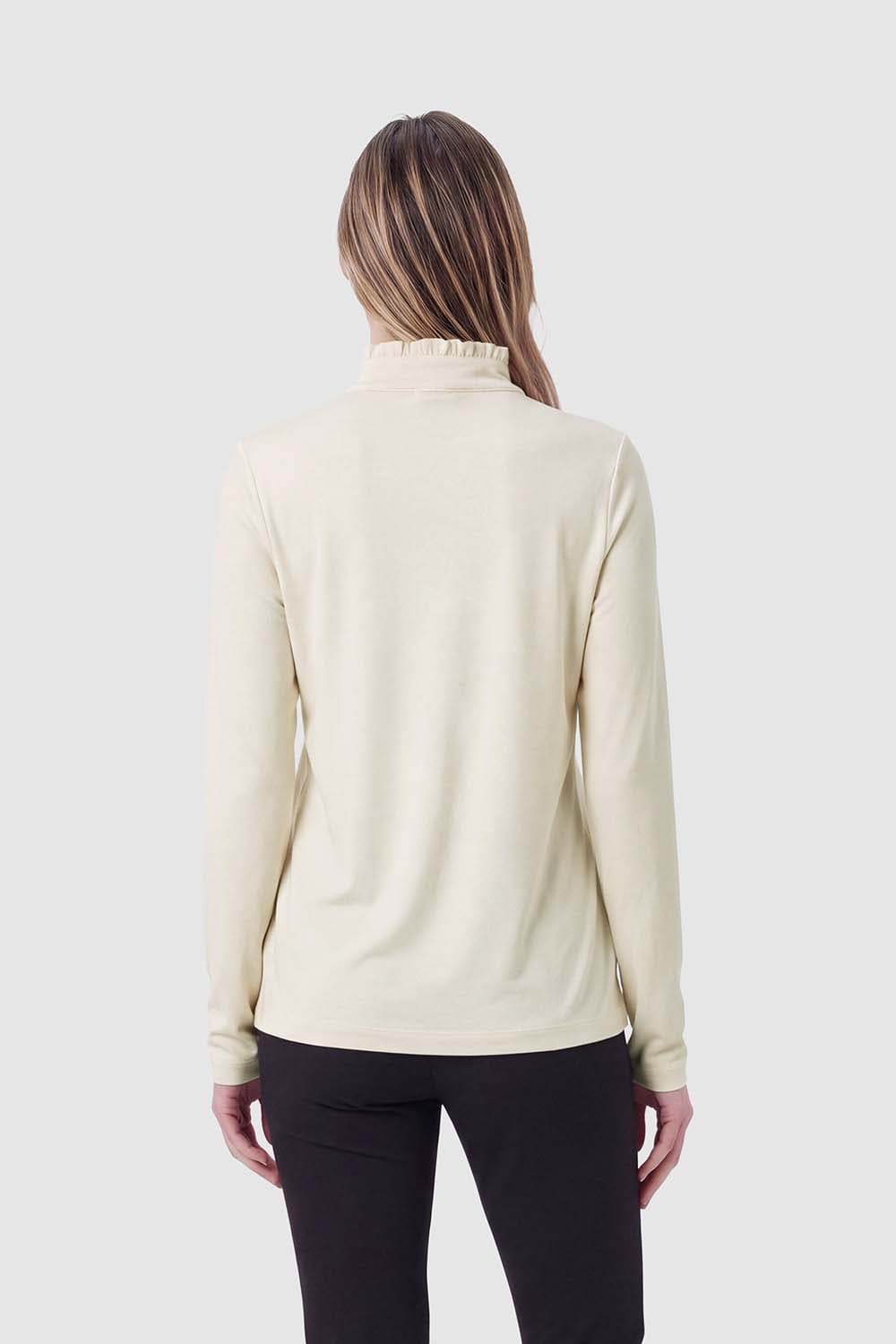 Bloomings Blouse Jersey Creme dames