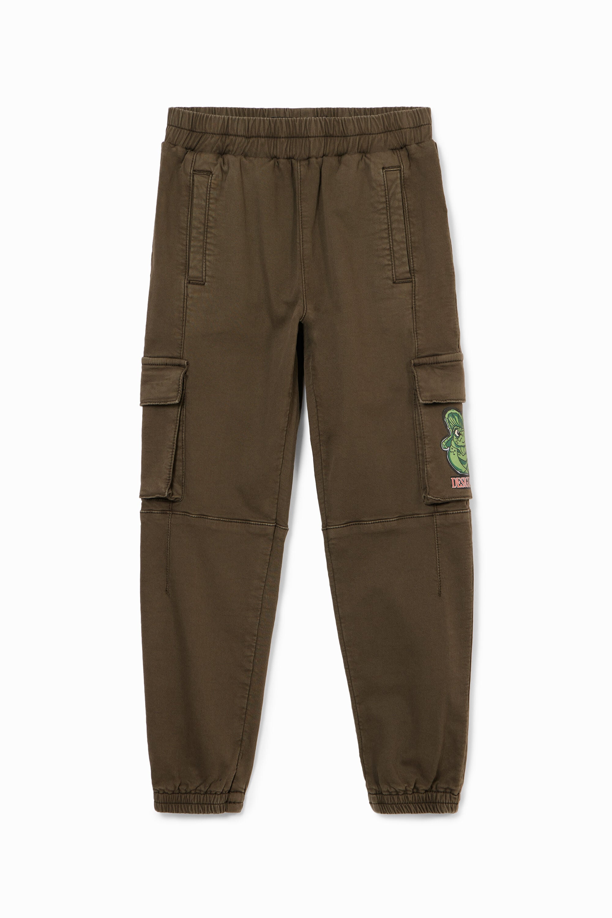 Desigual Lange joggerbroek met cargozakken